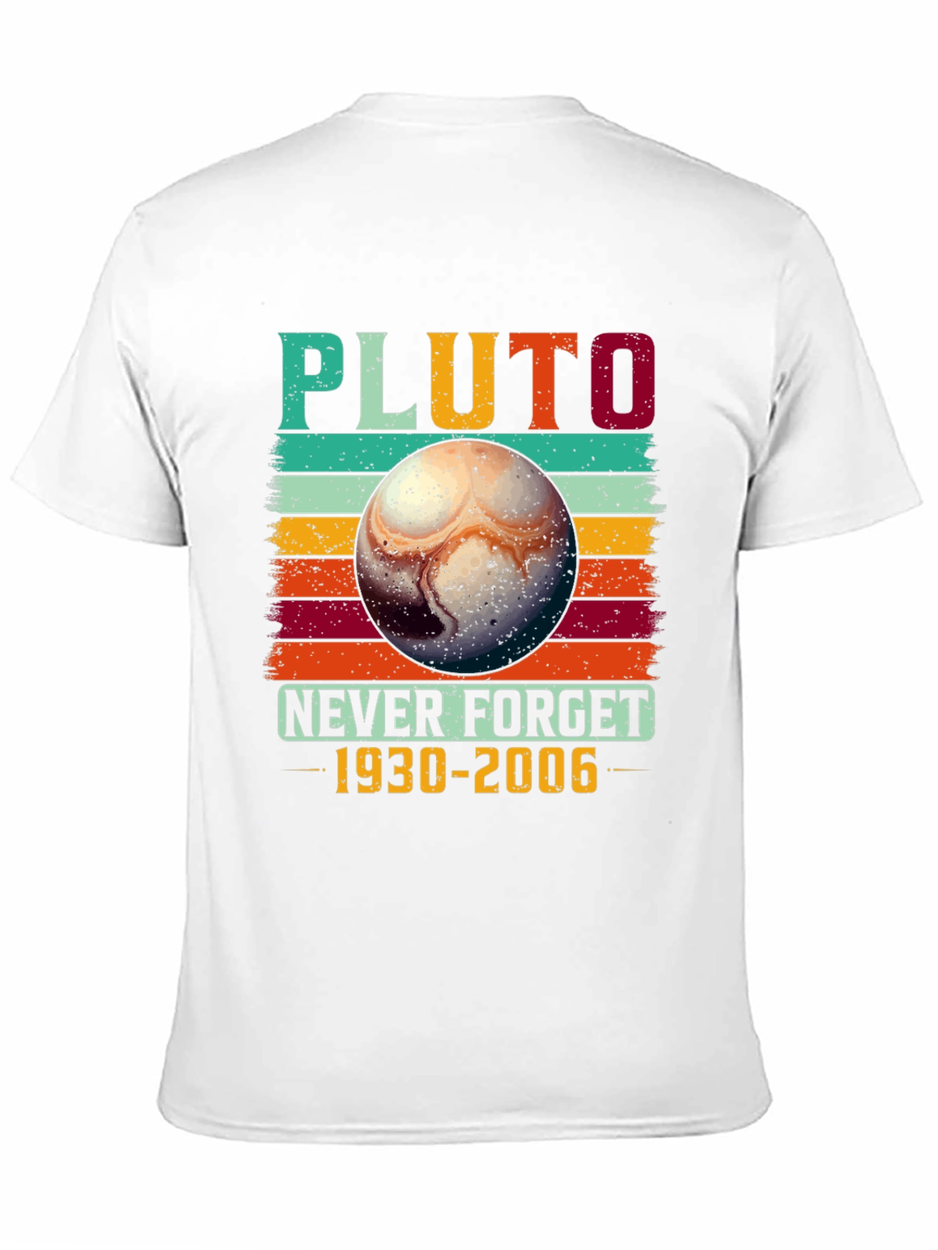 Pluto Never Forget Graphic T-Shirt