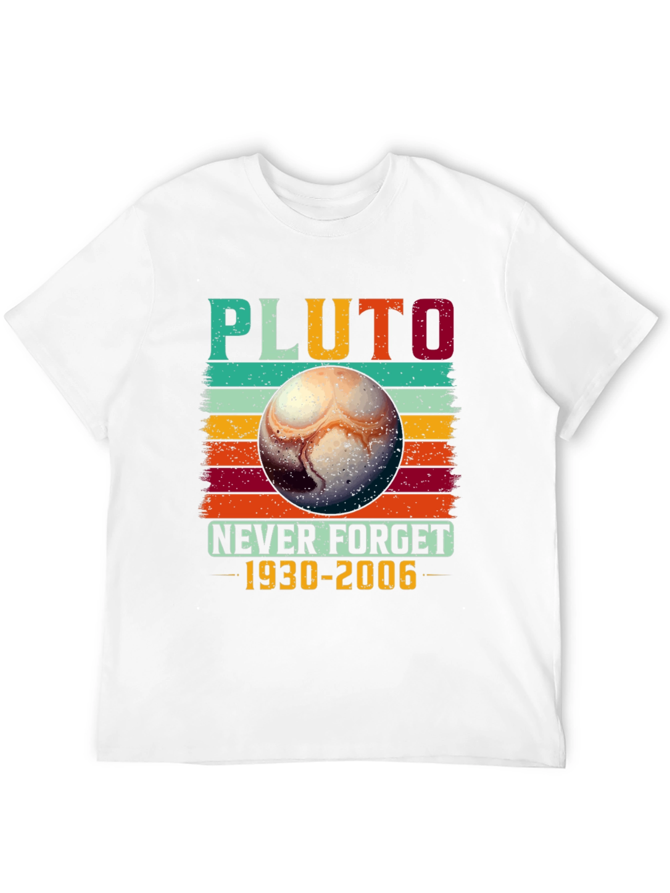 Pluto Never Forget Graphic T-Shirt