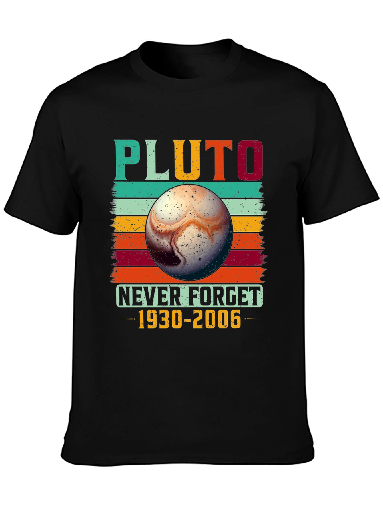 Pluto Never Forget Graphic T-Shirt