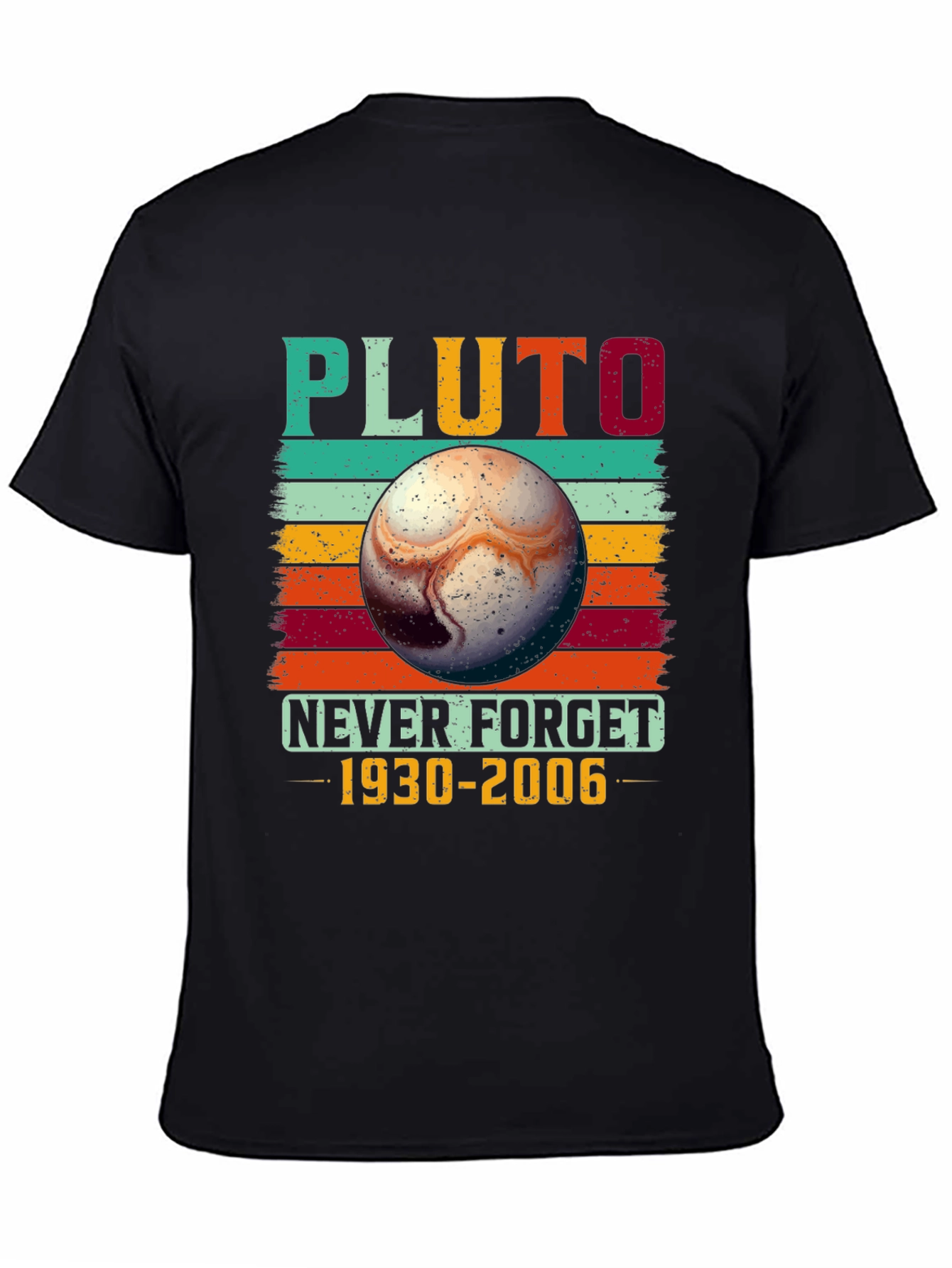 Pluto Never Forget Graphic T-Shirt