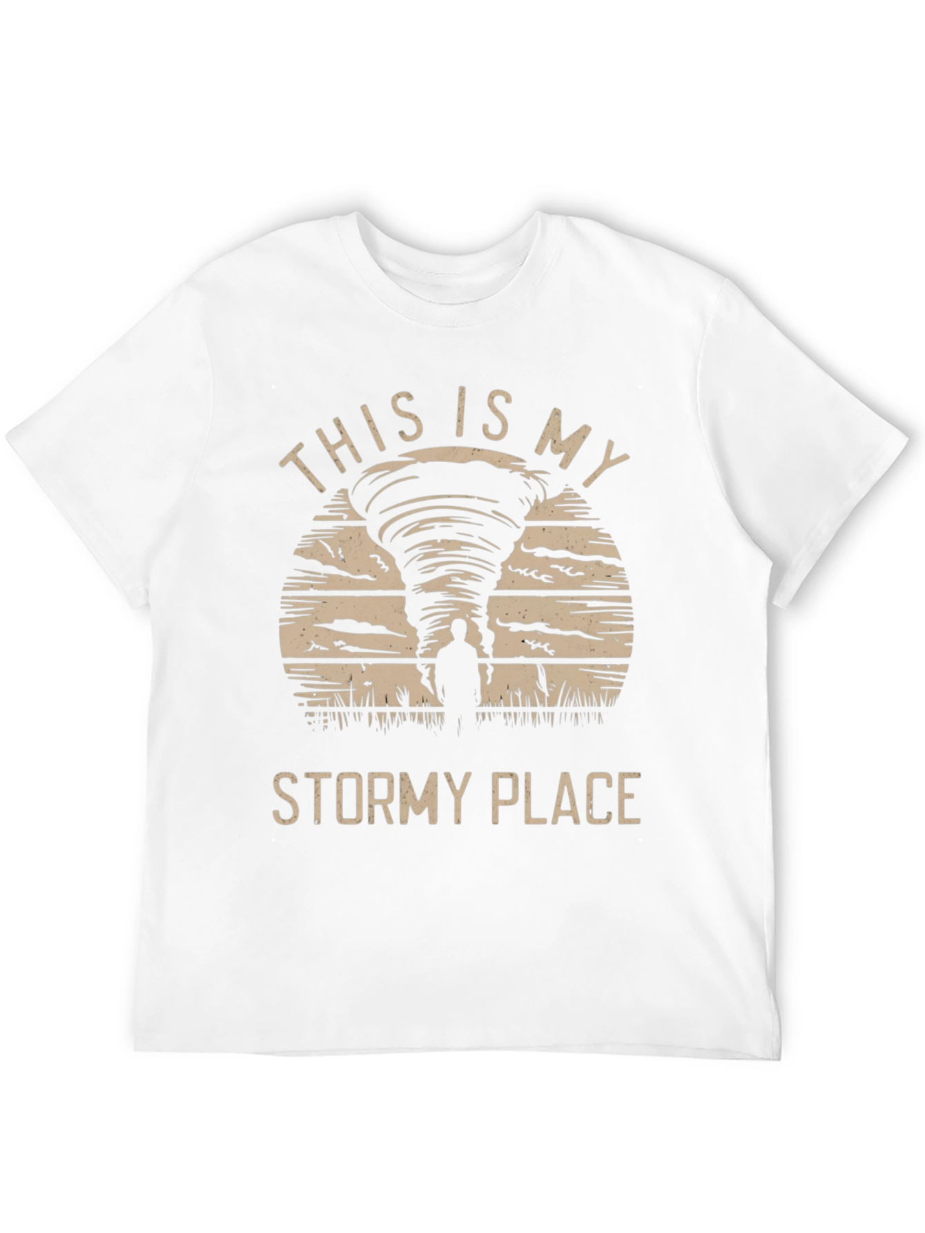 Stormy Place Graphic Tee - Tornado Design