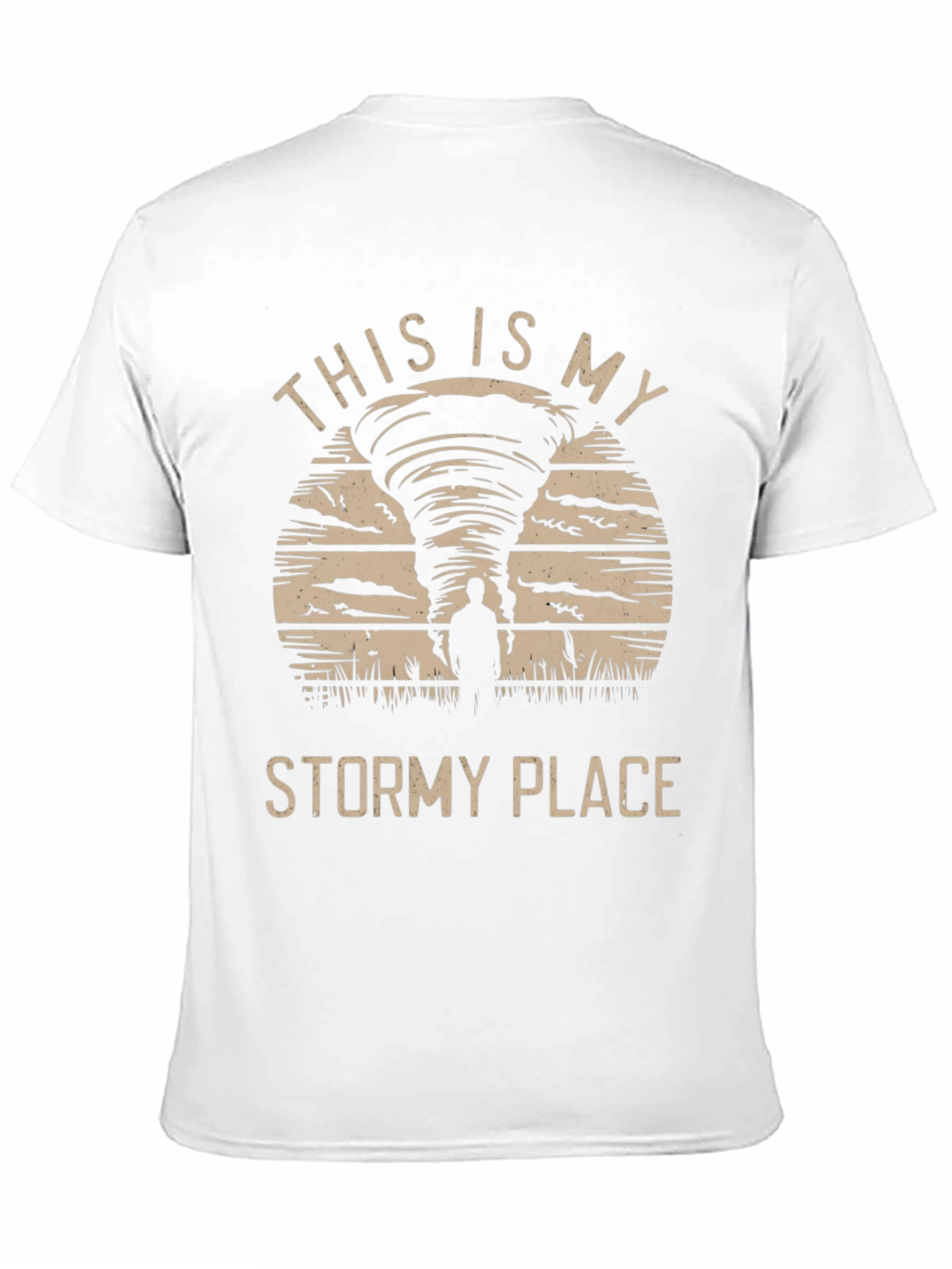 Stormy Place Graphic Tee - Tornado Design