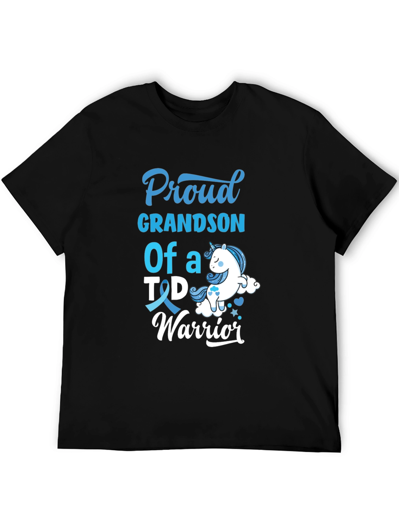Proud Grandson T1D Warrior T-Shirt
