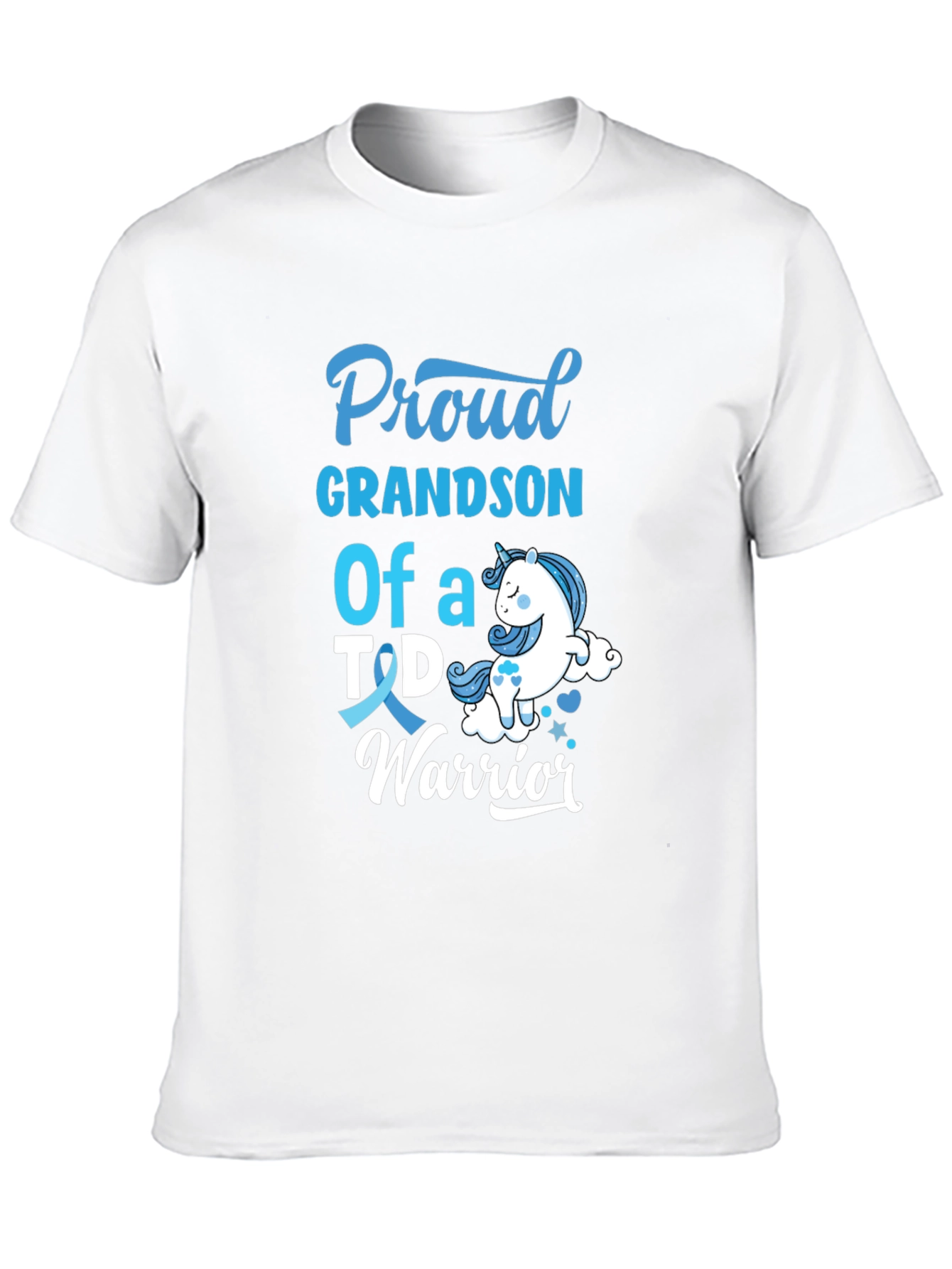 Proud Grandson T1D Warrior T-Shirt