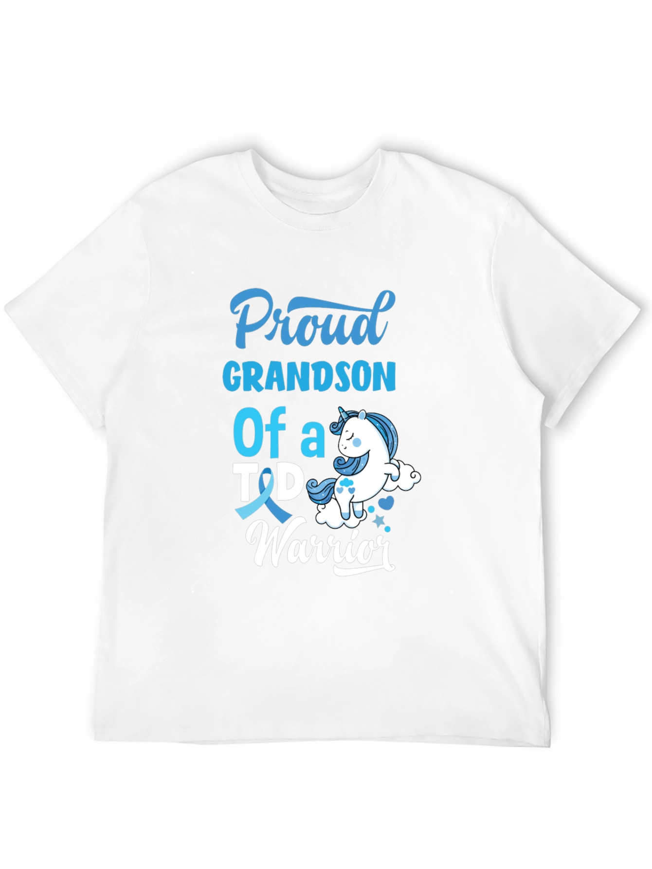 Proud Grandson T1D Warrior T-Shirt