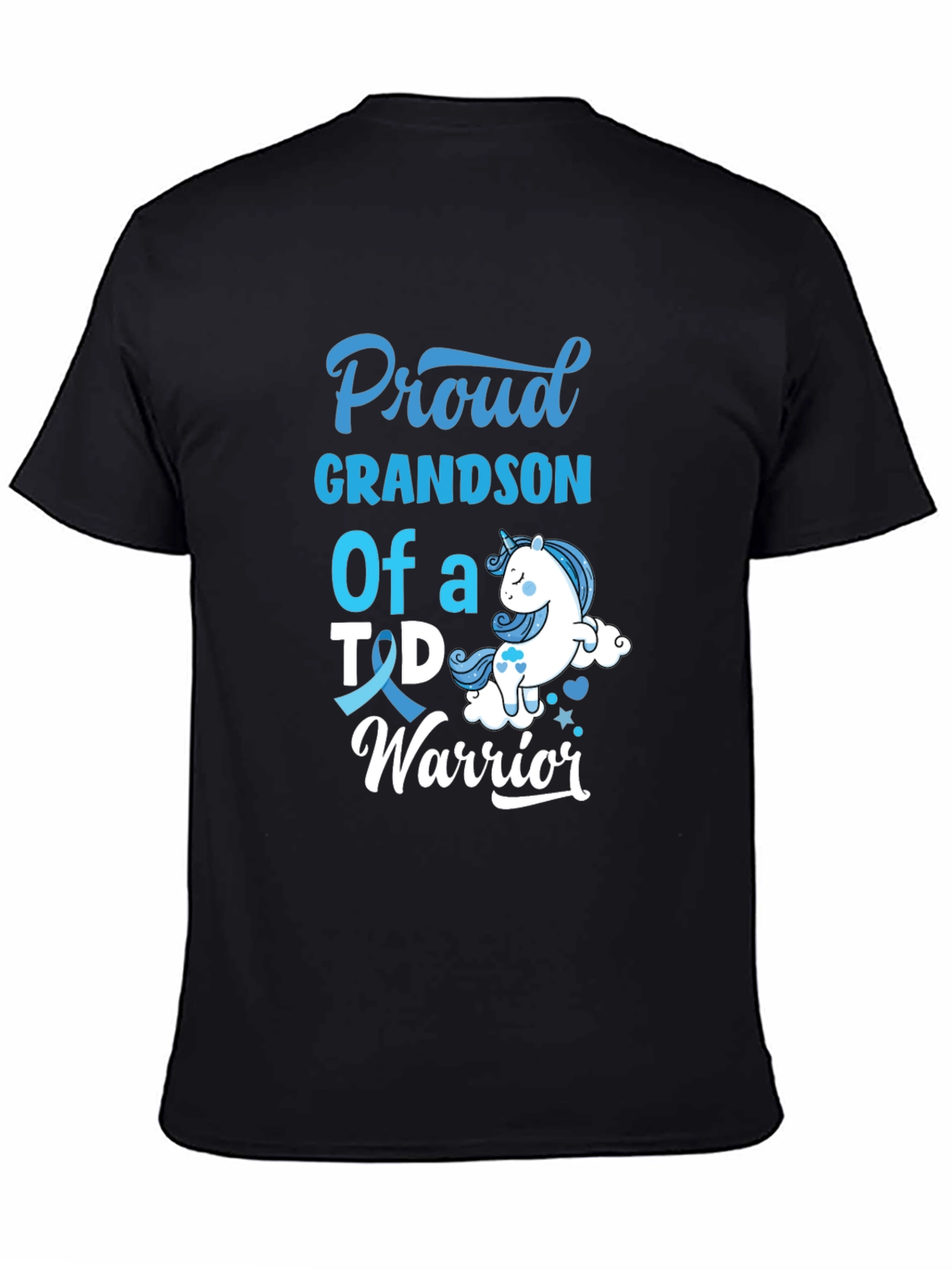 Proud Grandson T1D Warrior T-Shirt
