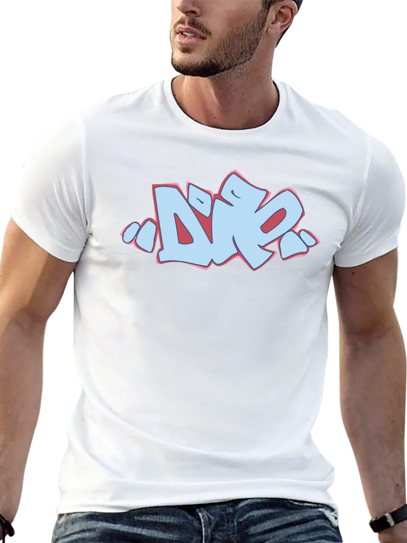 Graffiti Graphic Tee - Cool Streetwear Style