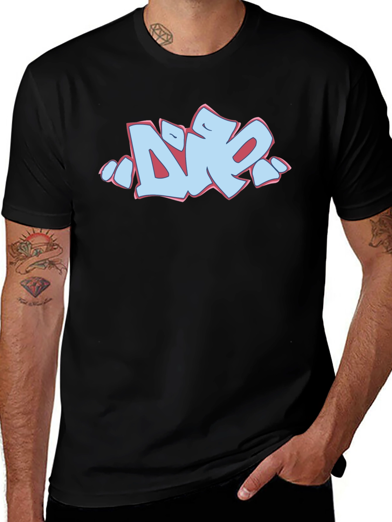 Graffiti Graphic Tee - Cool Streetwear Style