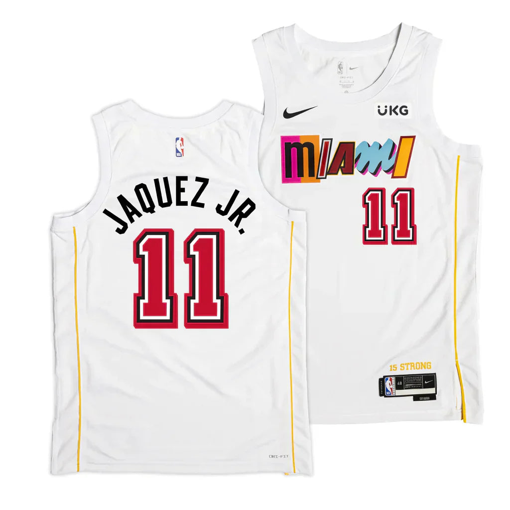 Jaime Jaquez Jr Miami heat Jersey