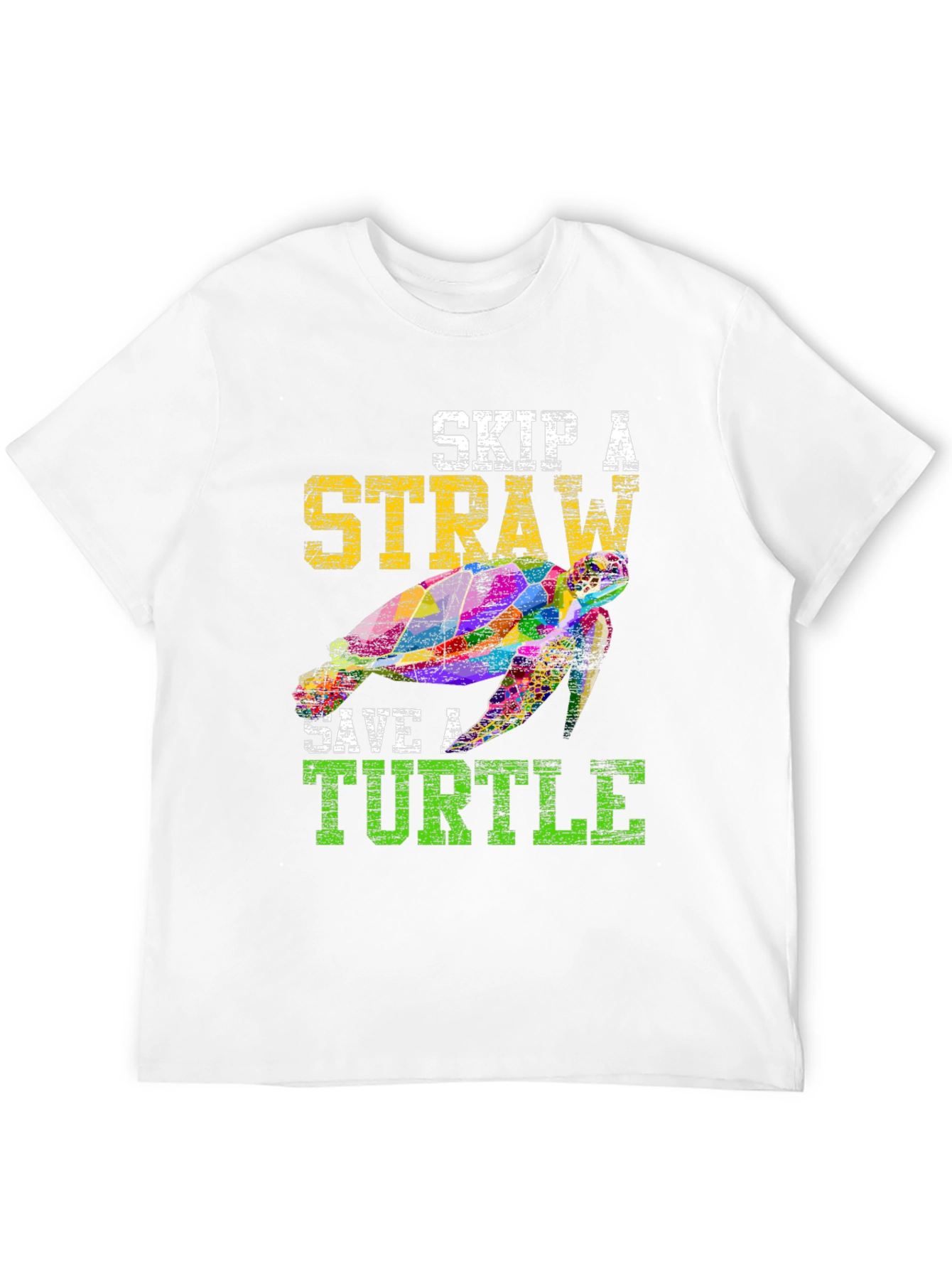 Skip A Straw Save A Turtle T-Shirt