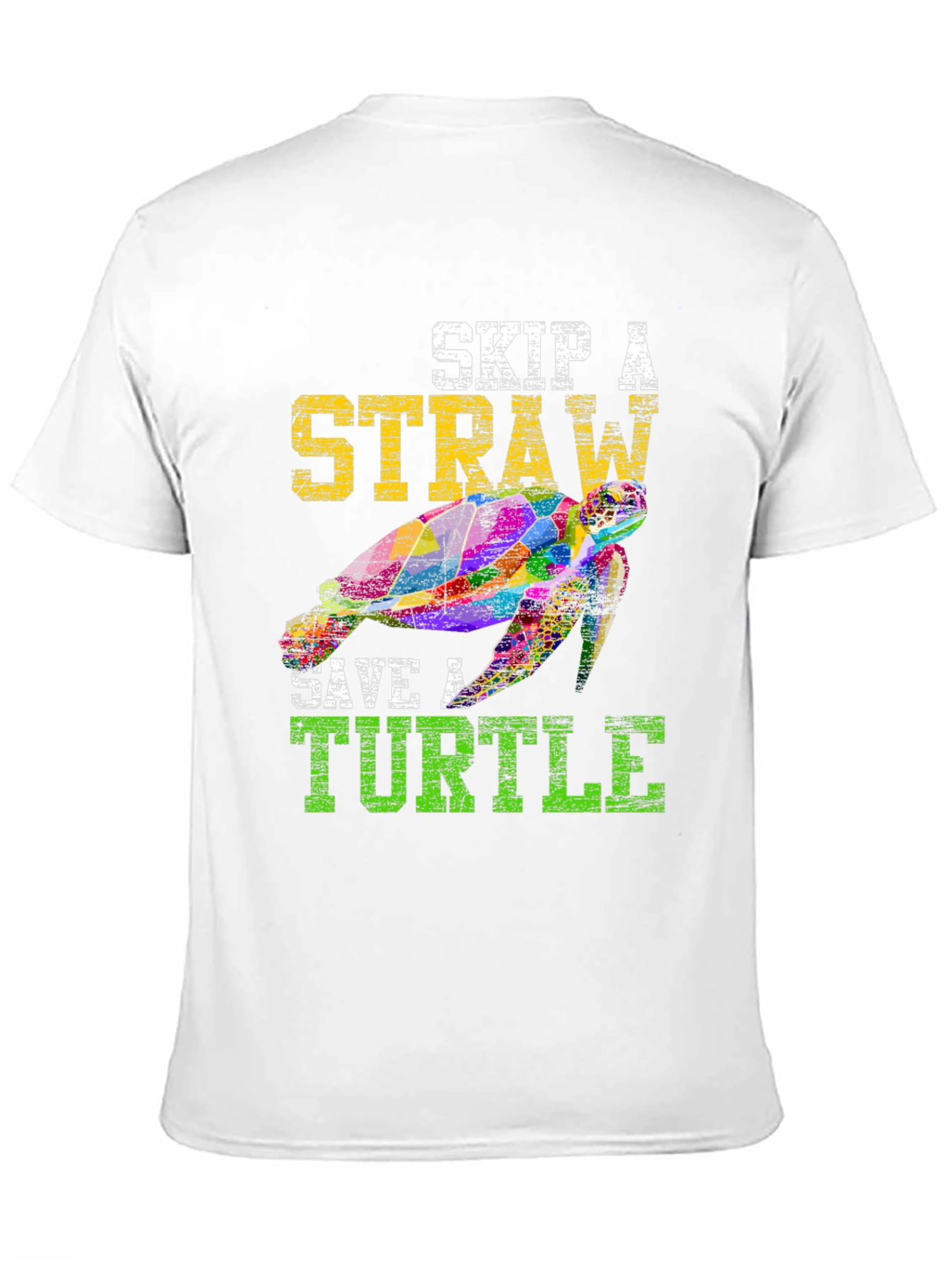 Skip A Straw Save A Turtle T-Shirt