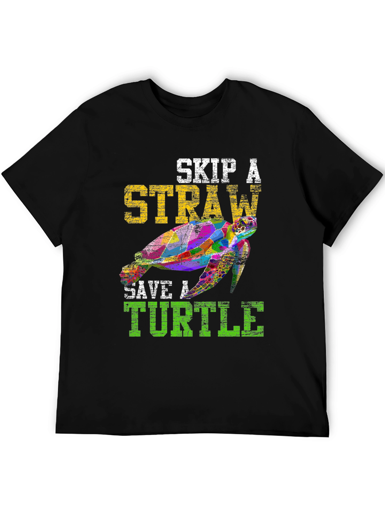 Skip A Straw Save A Turtle T-Shirt