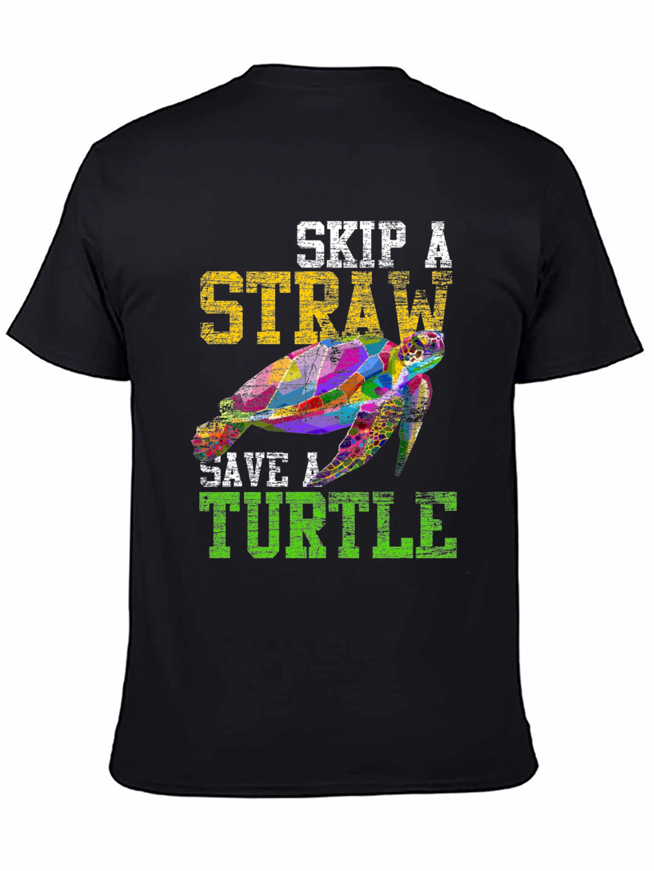Skip A Straw Save A Turtle T-Shirt