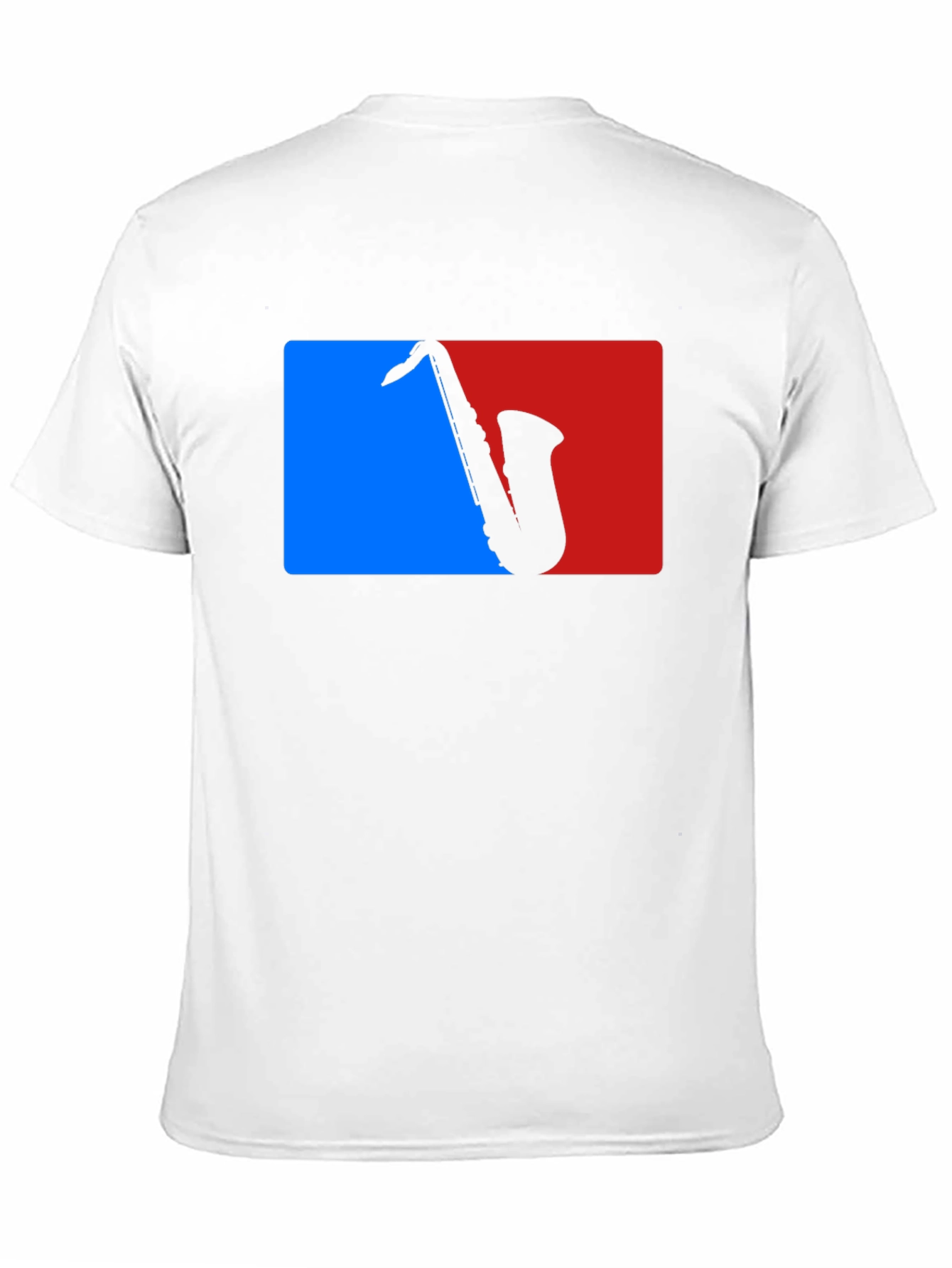 Saxophone Silhouette Graphic Tee - Music Lovers T-Shirt