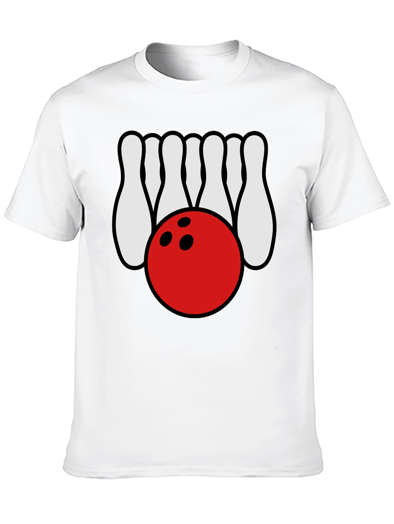Bowling Strike Tee - Classic Bowling Design