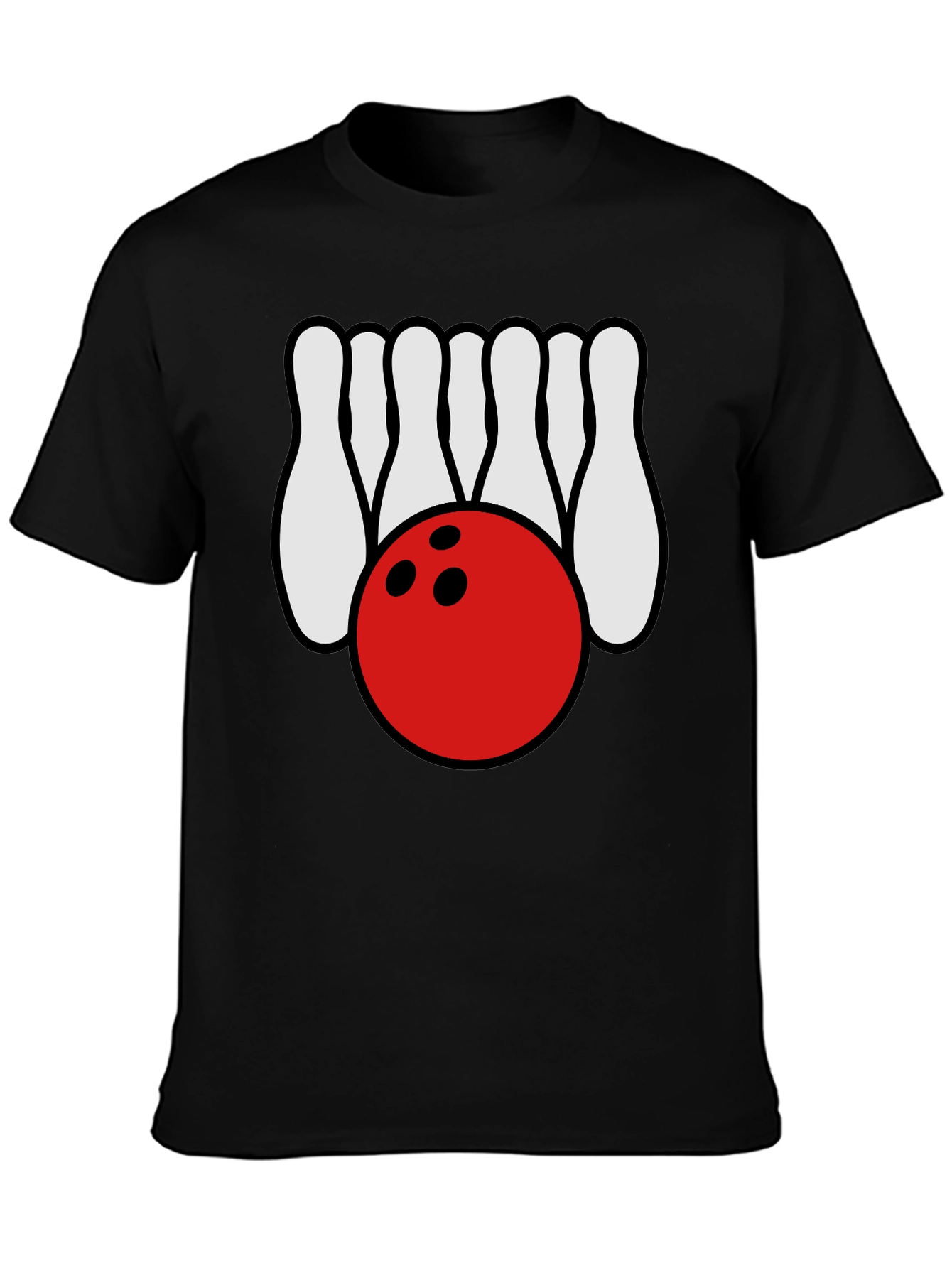 Bowling Strike Tee - Classic Bowling Design