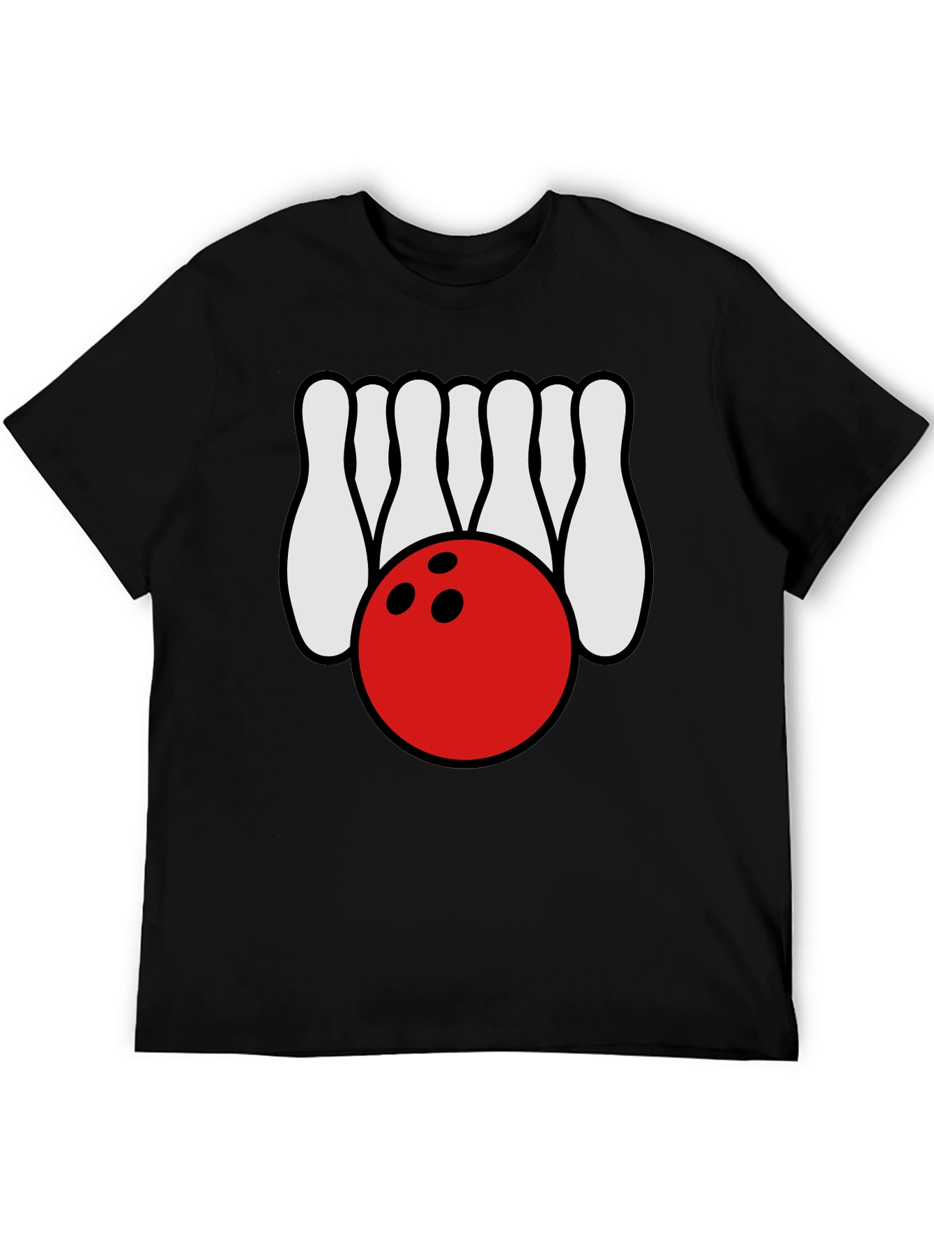 Bowling Strike Tee - Classic Bowling Design