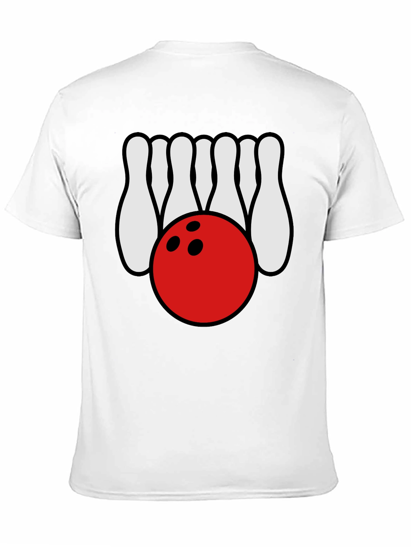 Bowling Strike Tee - Classic Bowling Design