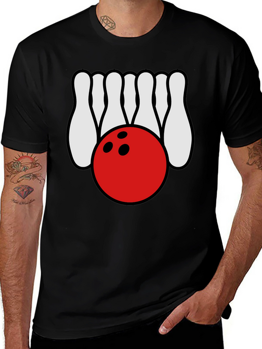 Bowling Strike Tee - Classic Bowling Design