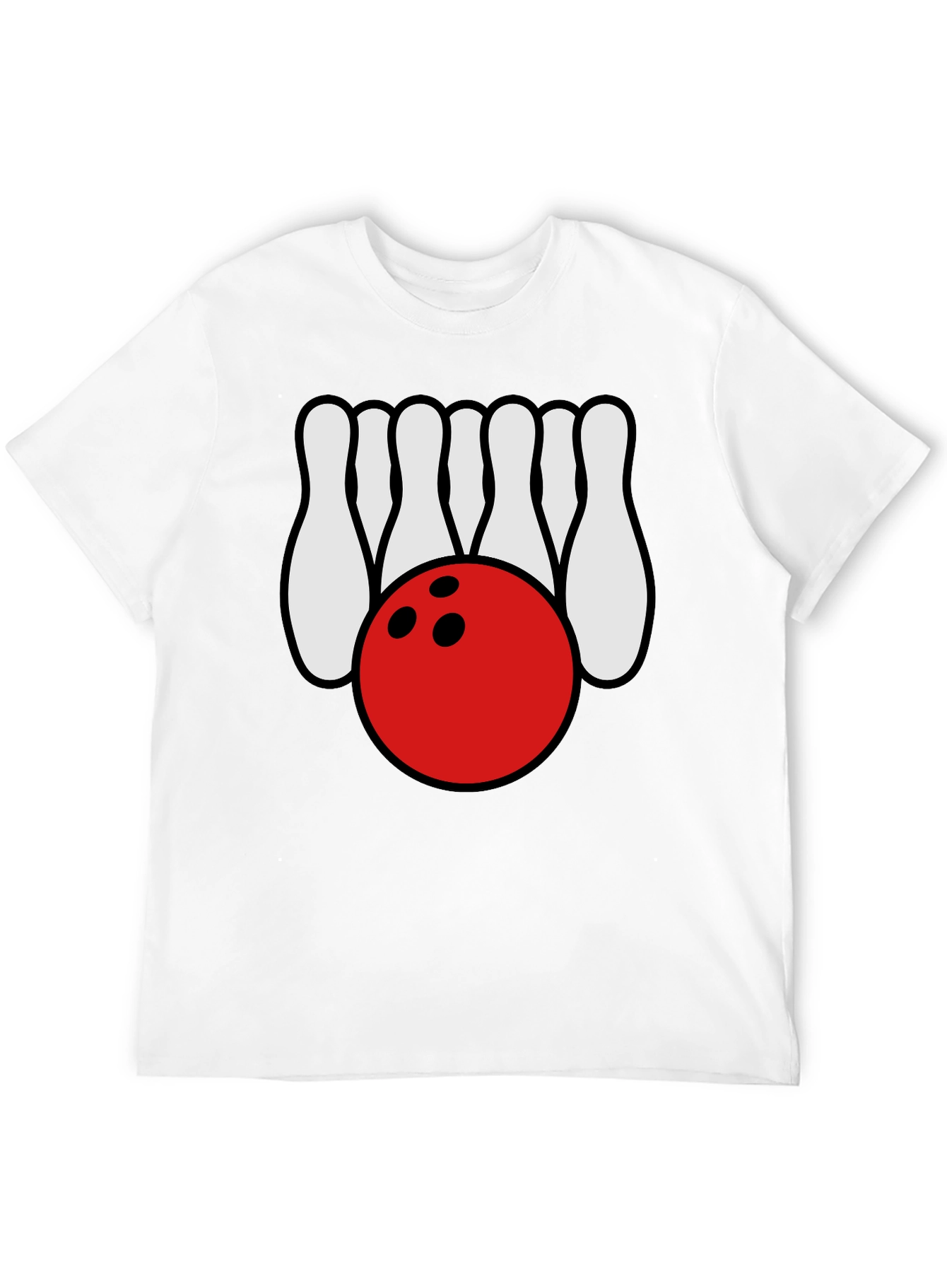 Bowling Strike Tee - Classic Bowling Design