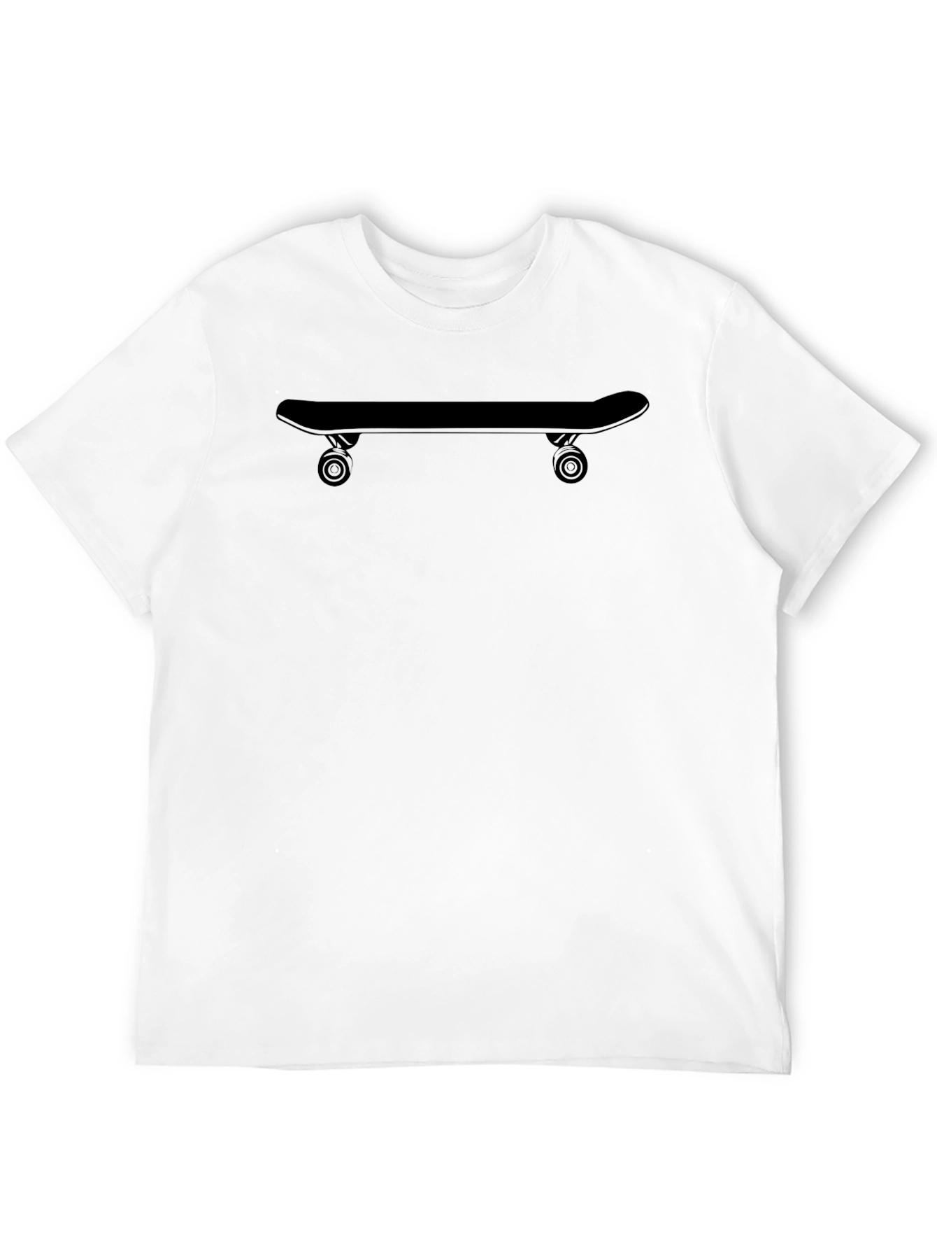 Skateboard Graphic Black T-Shirt