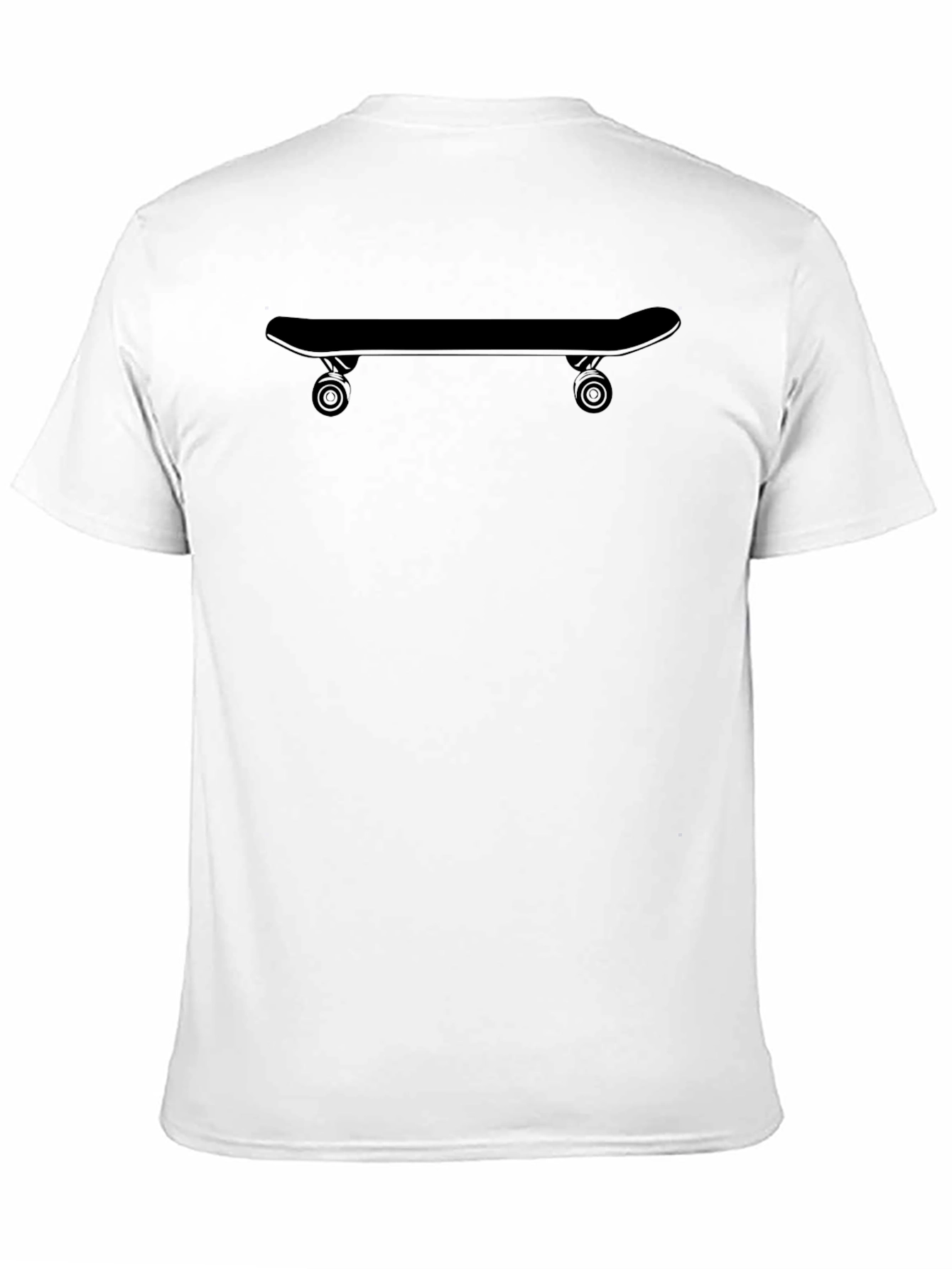 Skateboard Graphic Black T-Shirt
