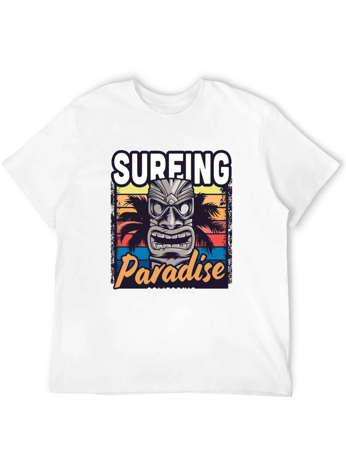 Surfing Paradise California Graphic Tee