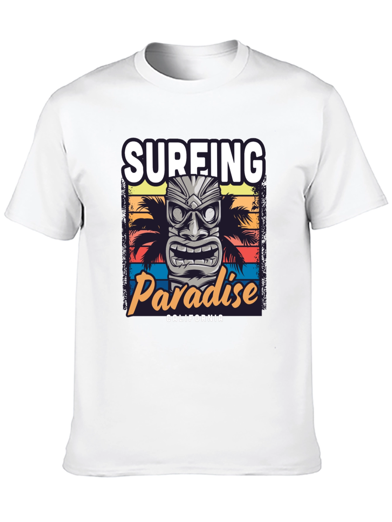 Surfing Paradise California Graphic Tee