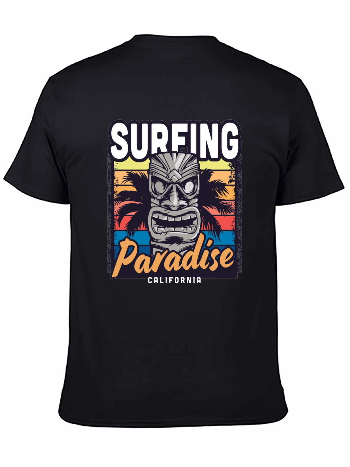 Surfing Paradise California Graphic Tee
