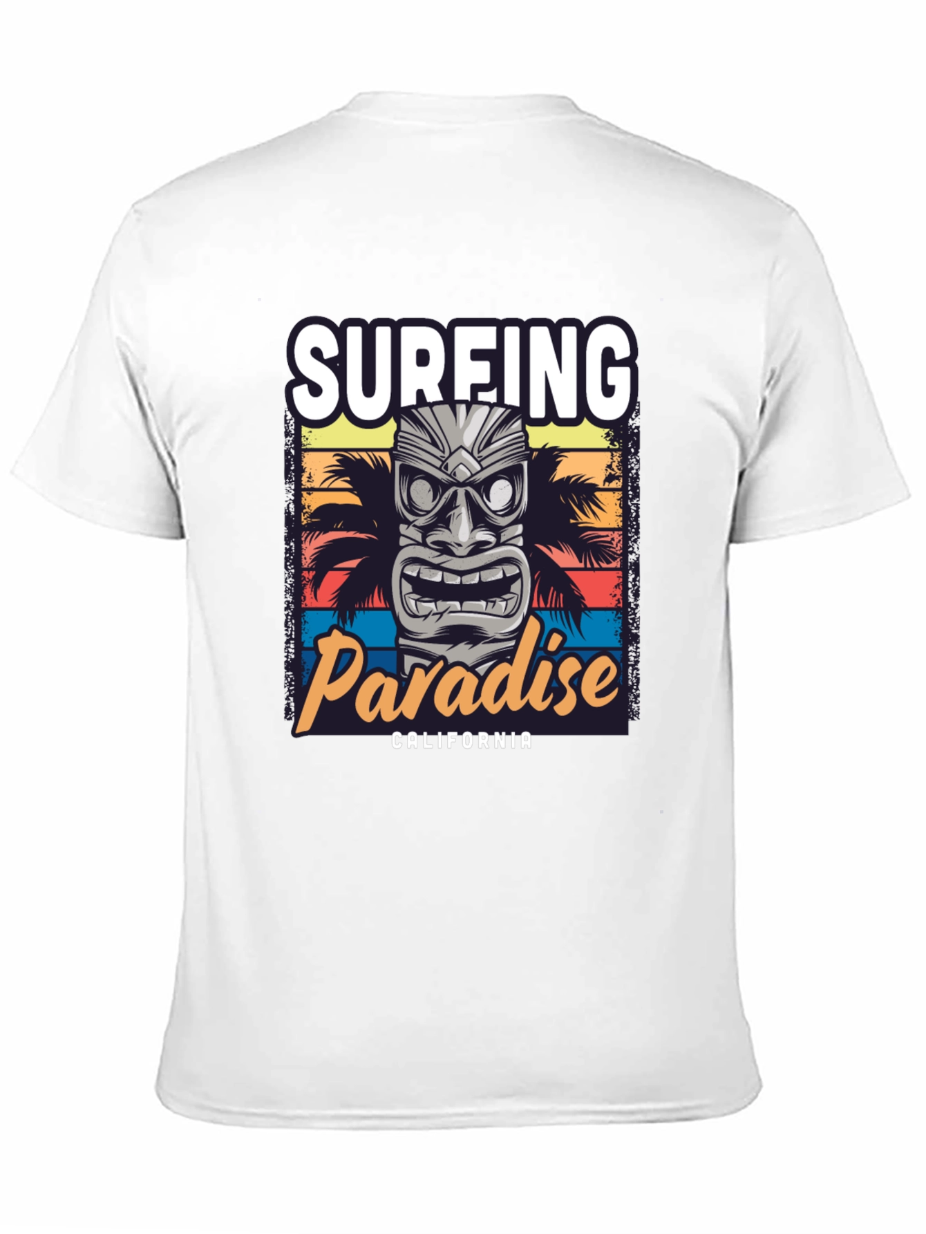 Surfing Paradise California Graphic Tee