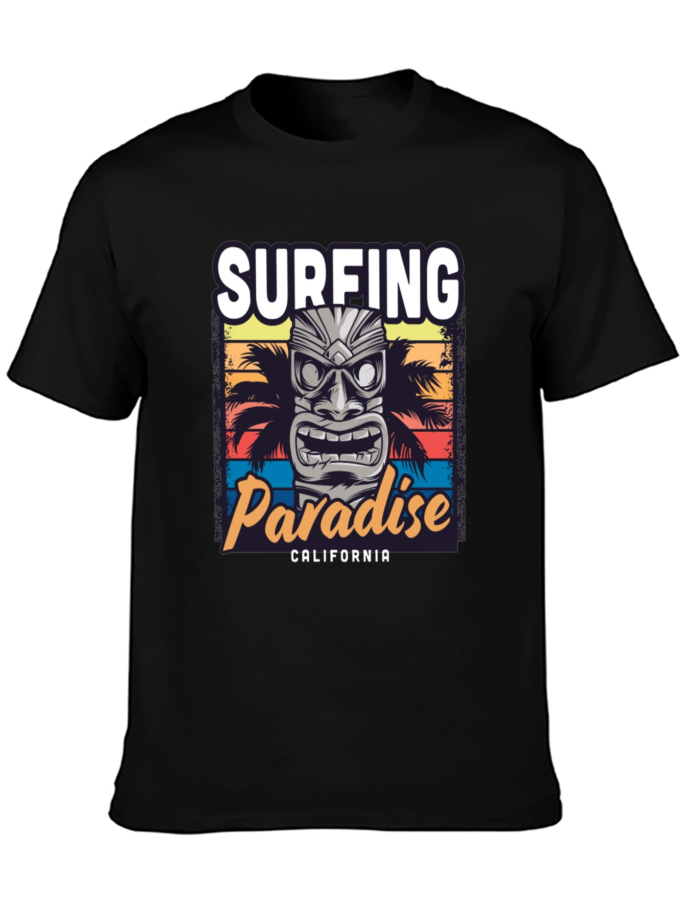 Surfing Paradise California Graphic Tee