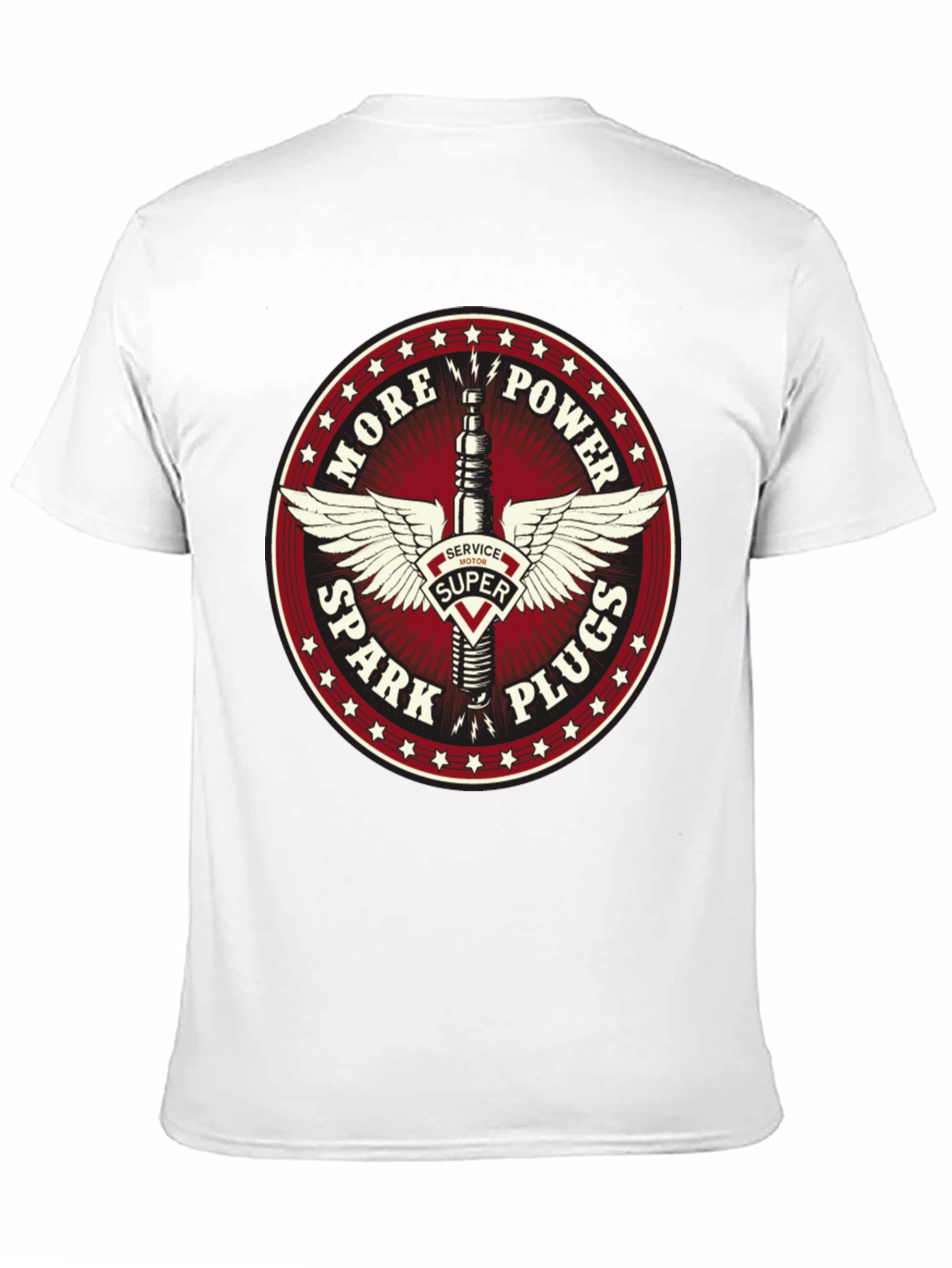 More Power Spark Plugs T-Shirt Black