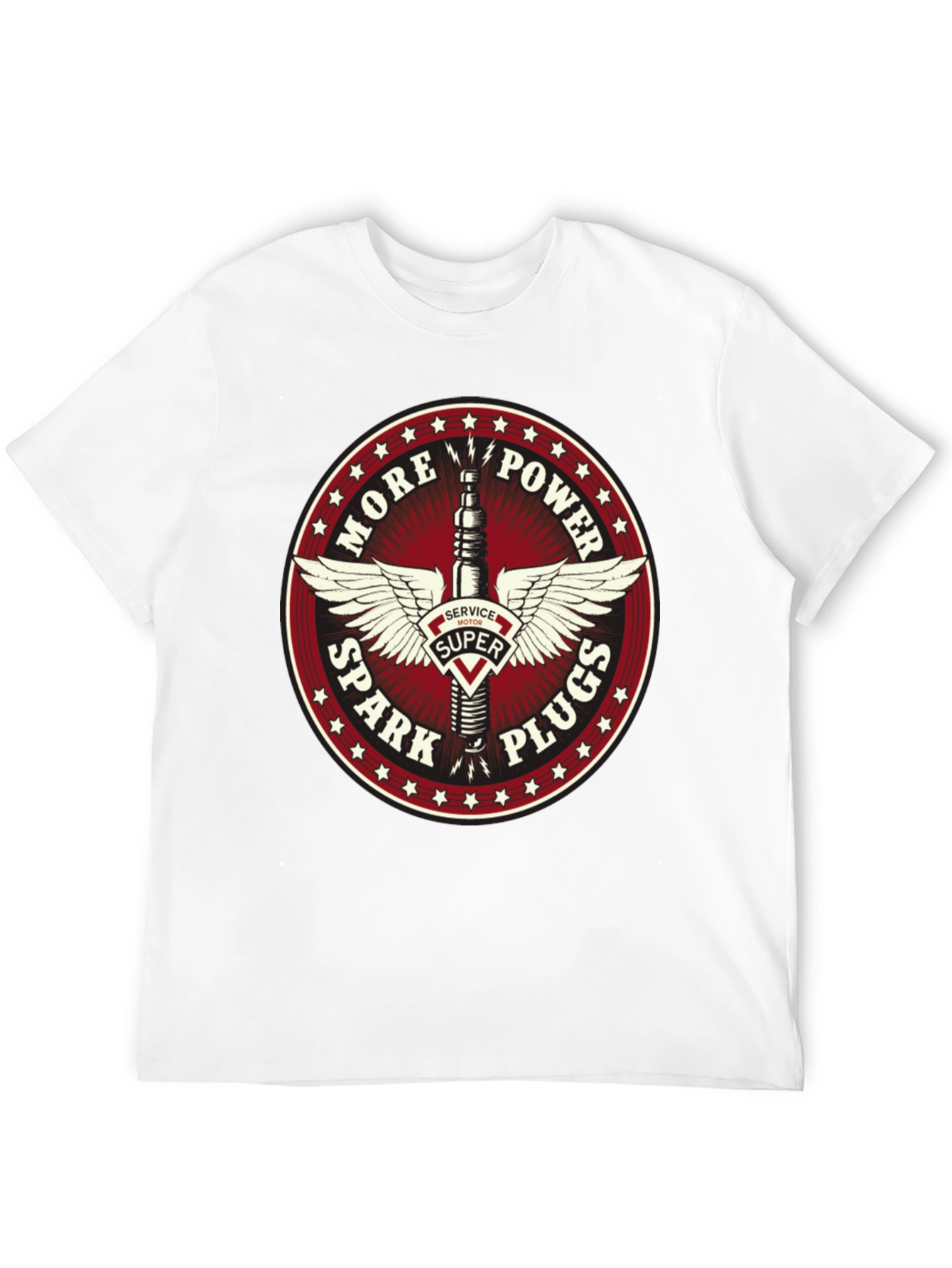 More Power Spark Plugs T-Shirt Black