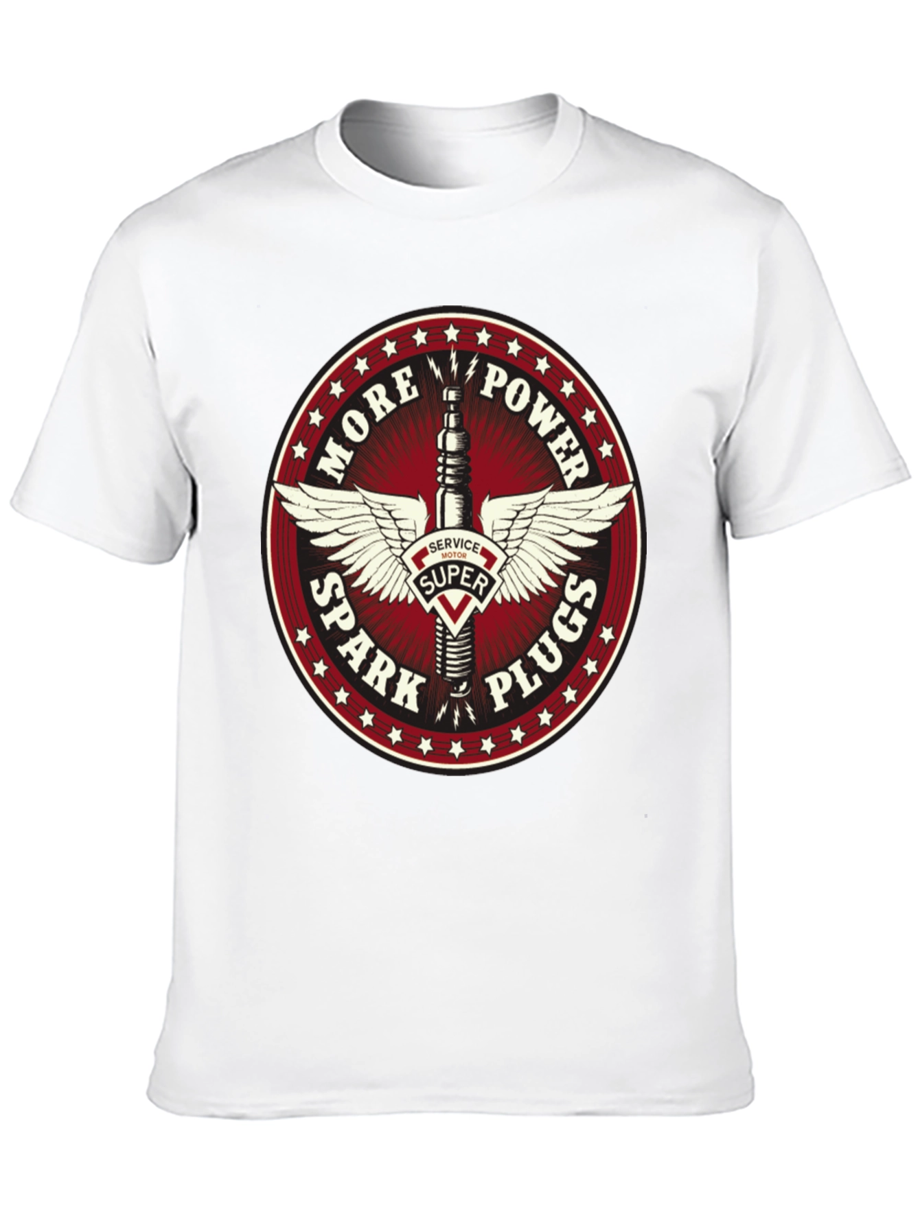 More Power Spark Plugs T-Shirt Black