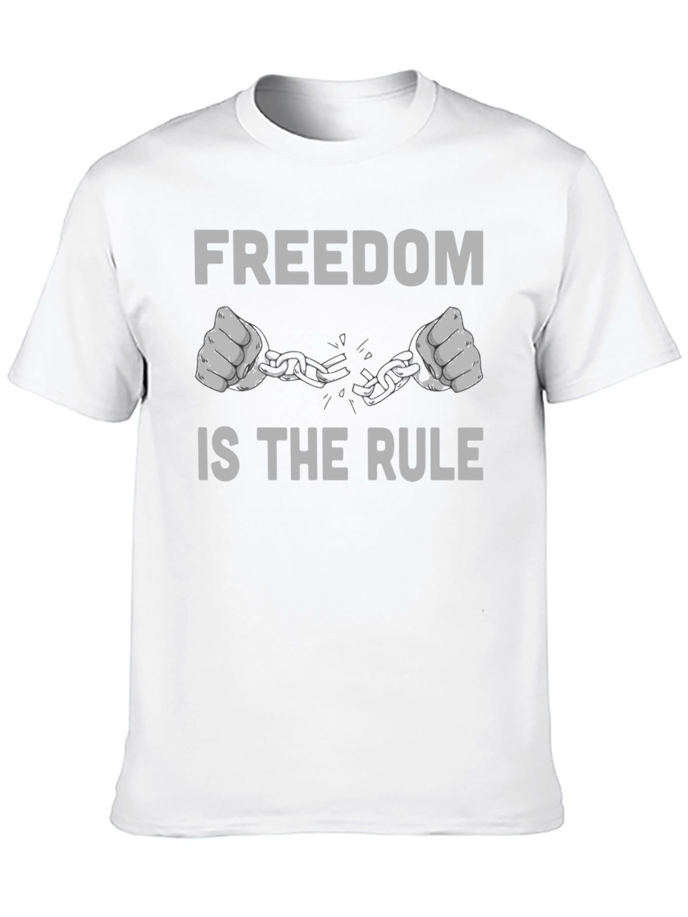 Freedom is the Rule Graphic Tee - Black