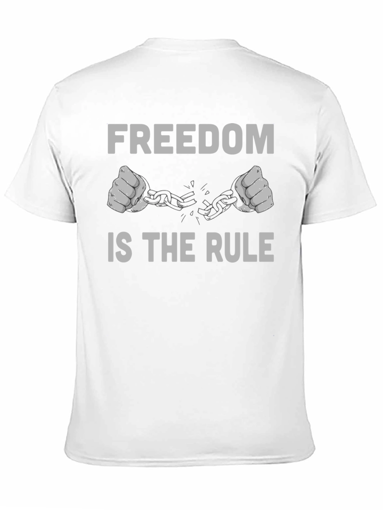 Freedom is the Rule Graphic Tee - Black
