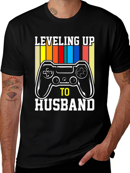 Leveling Up to Husband T-Shirt