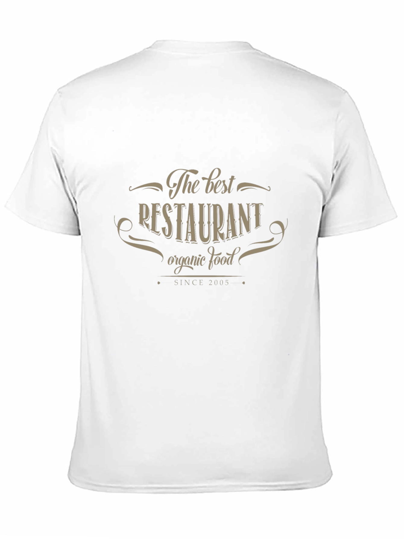 Best Restaurant Organic Food T-Shirt
