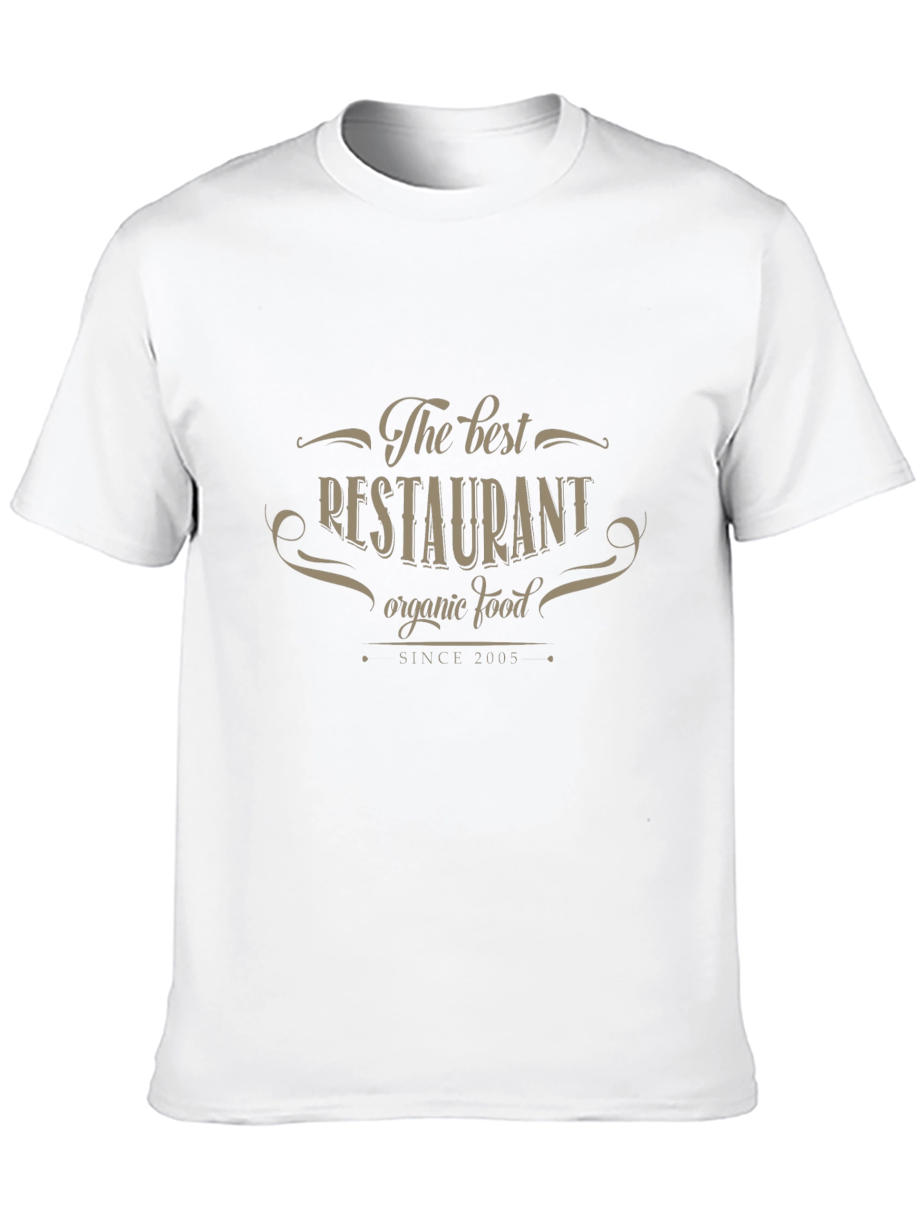 Best Restaurant Organic Food T-Shirt