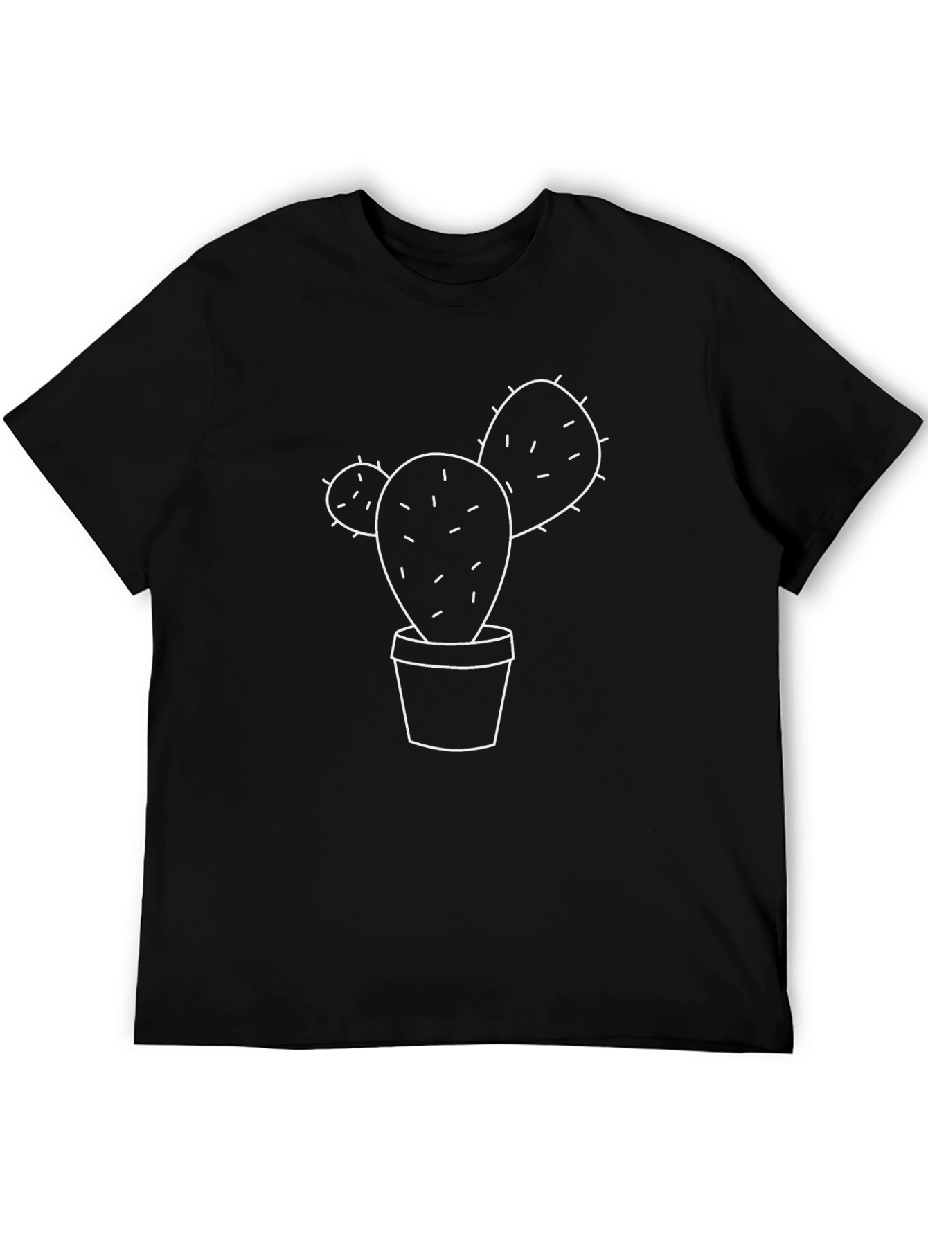 Cactus Graphic Tee - Black