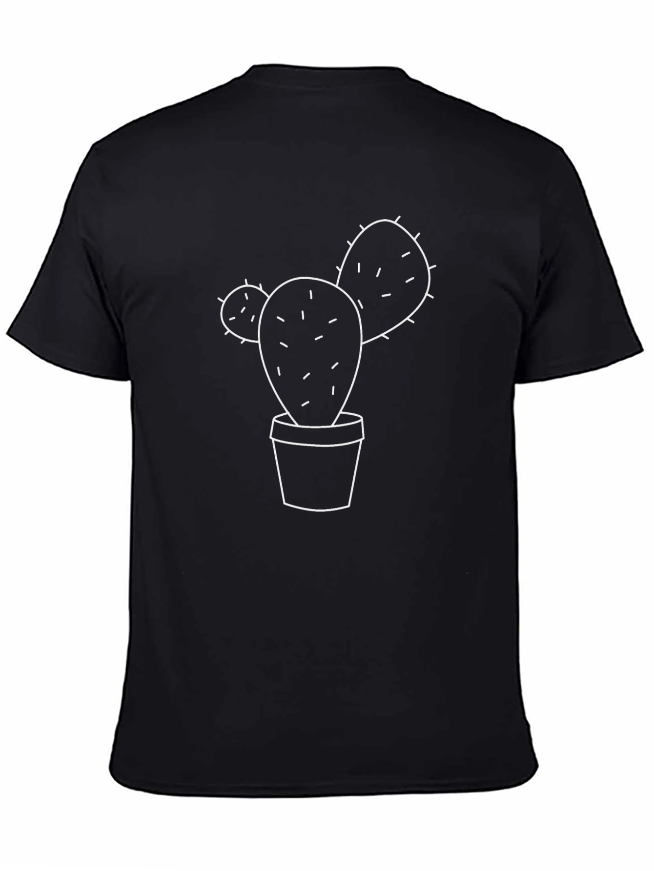 Cactus Graphic Tee - Black