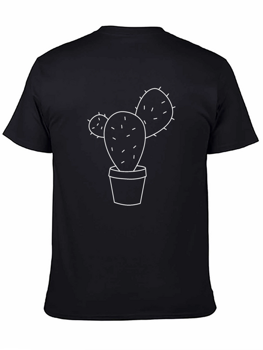 Cactus Graphic Tee - Black