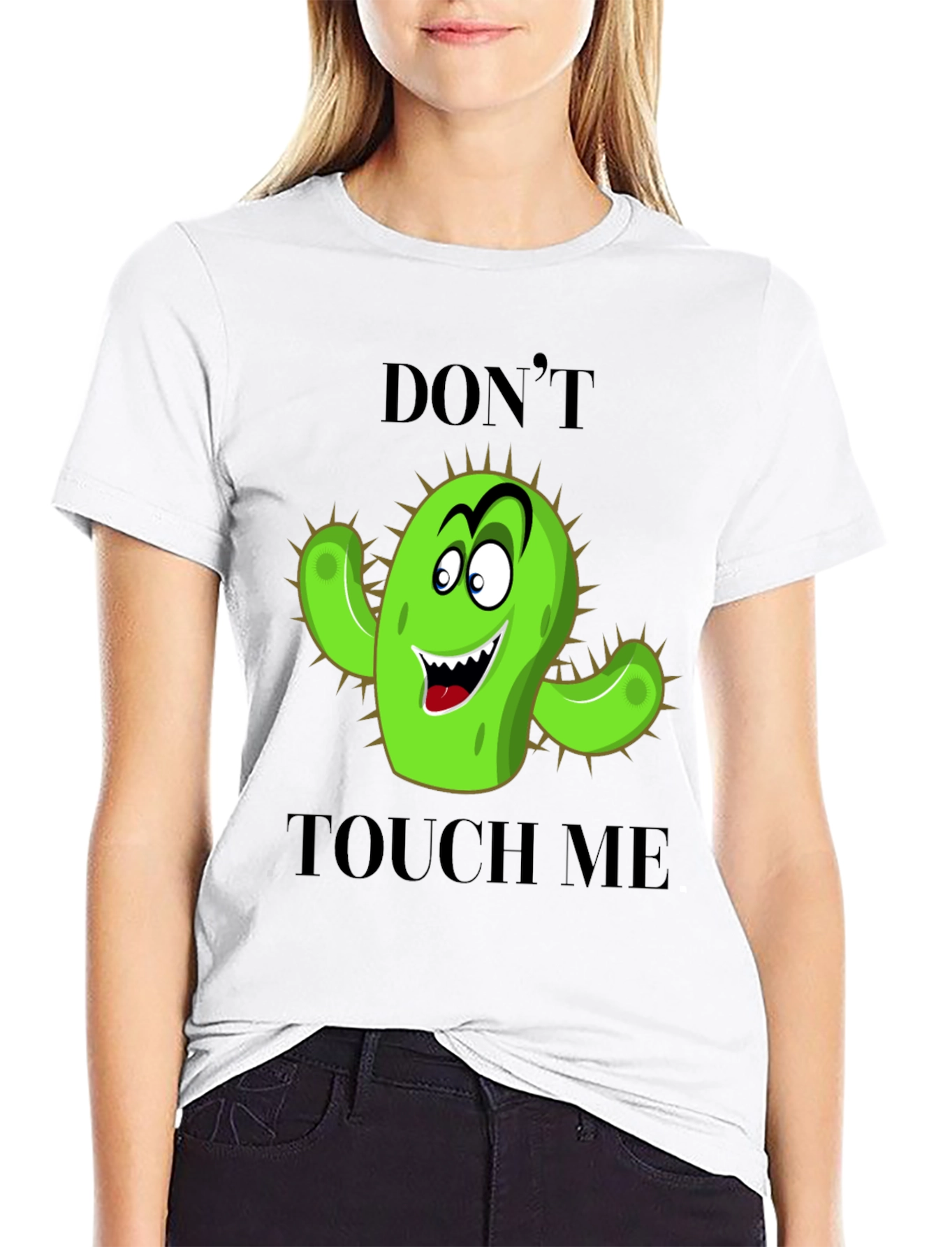Dont Touch Me Cactus Graphic Tee
