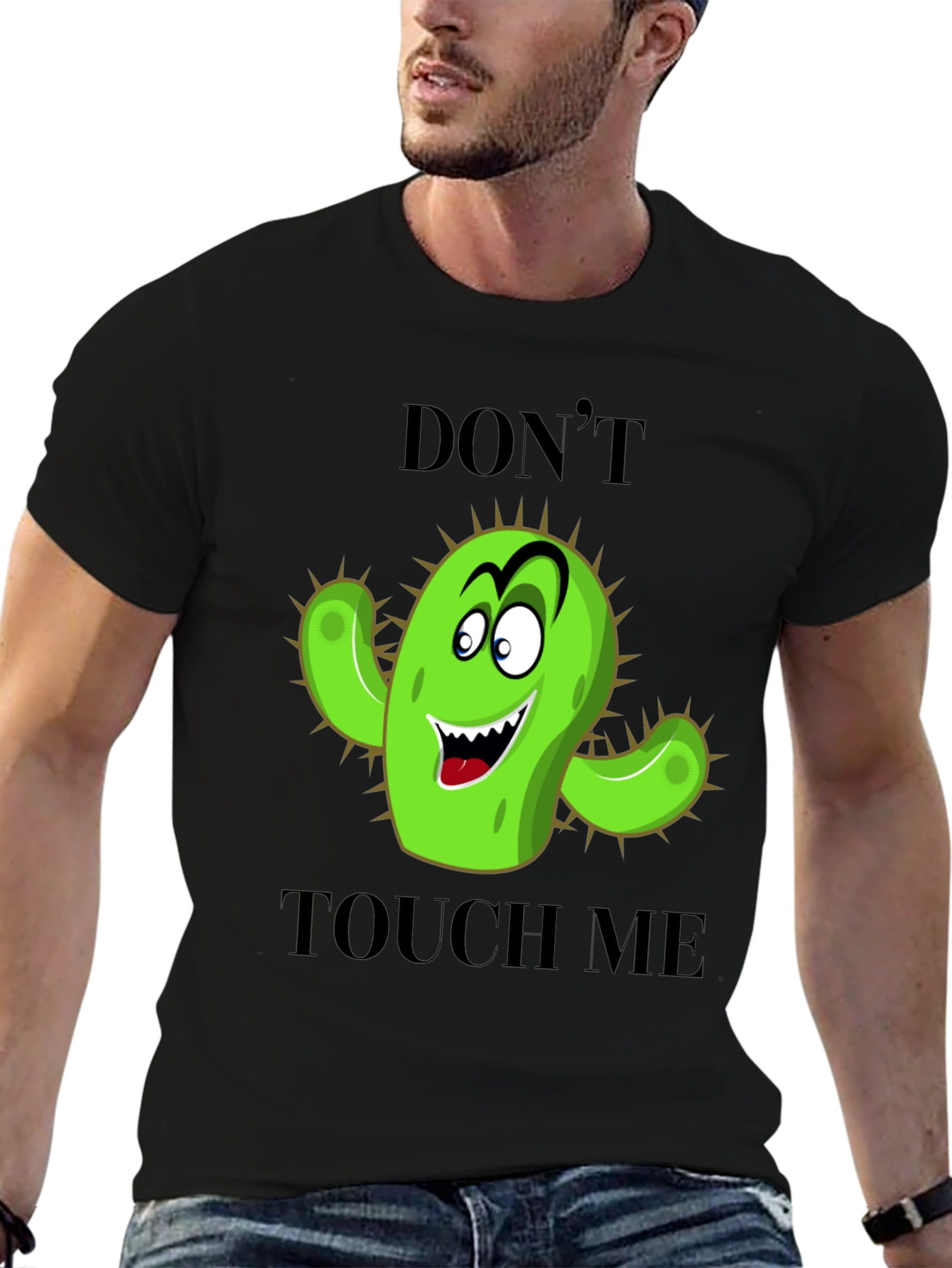 Dont Touch Me Cactus Graphic Tee