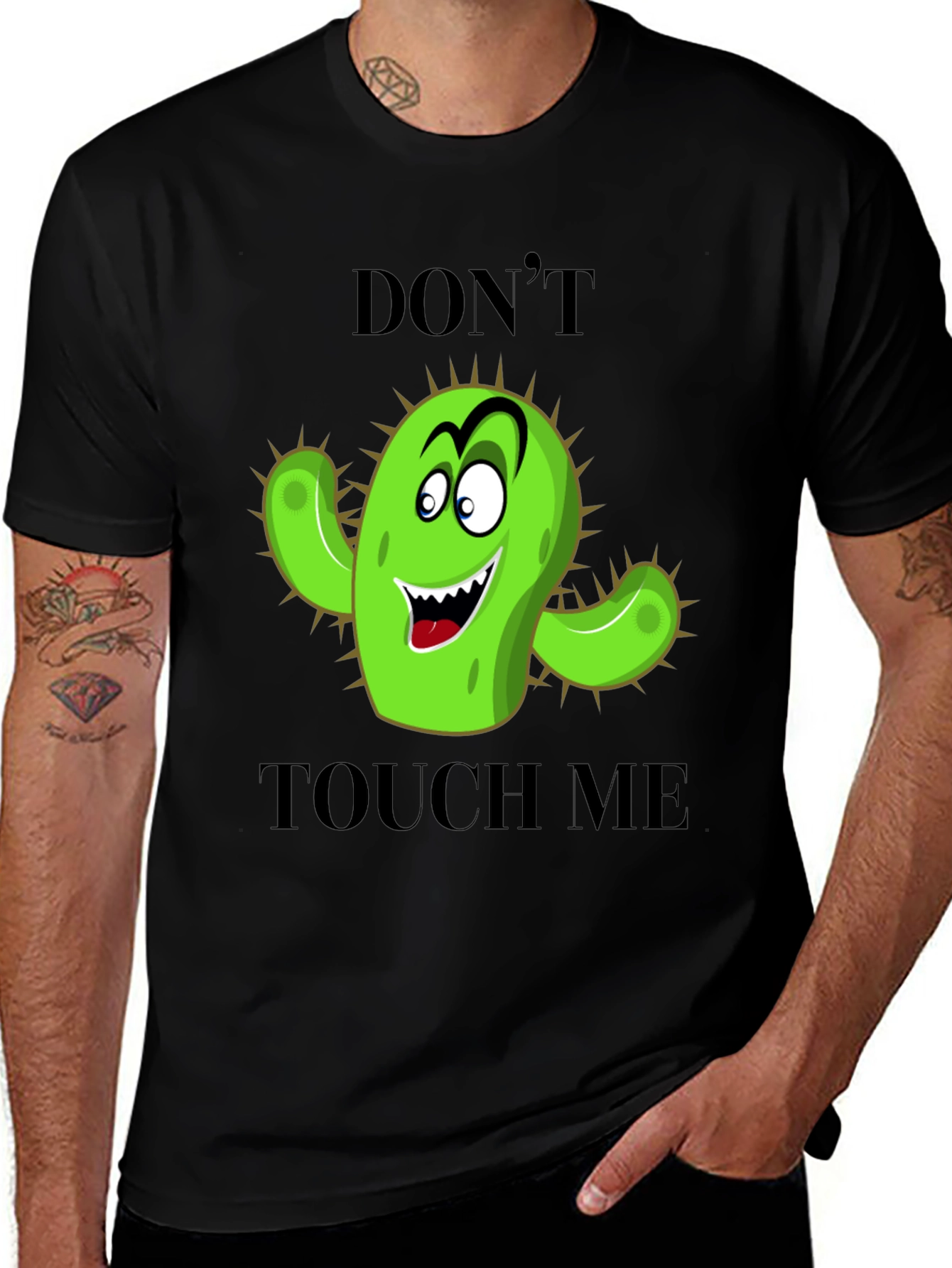 Dont Touch Me Cactus Graphic Tee
