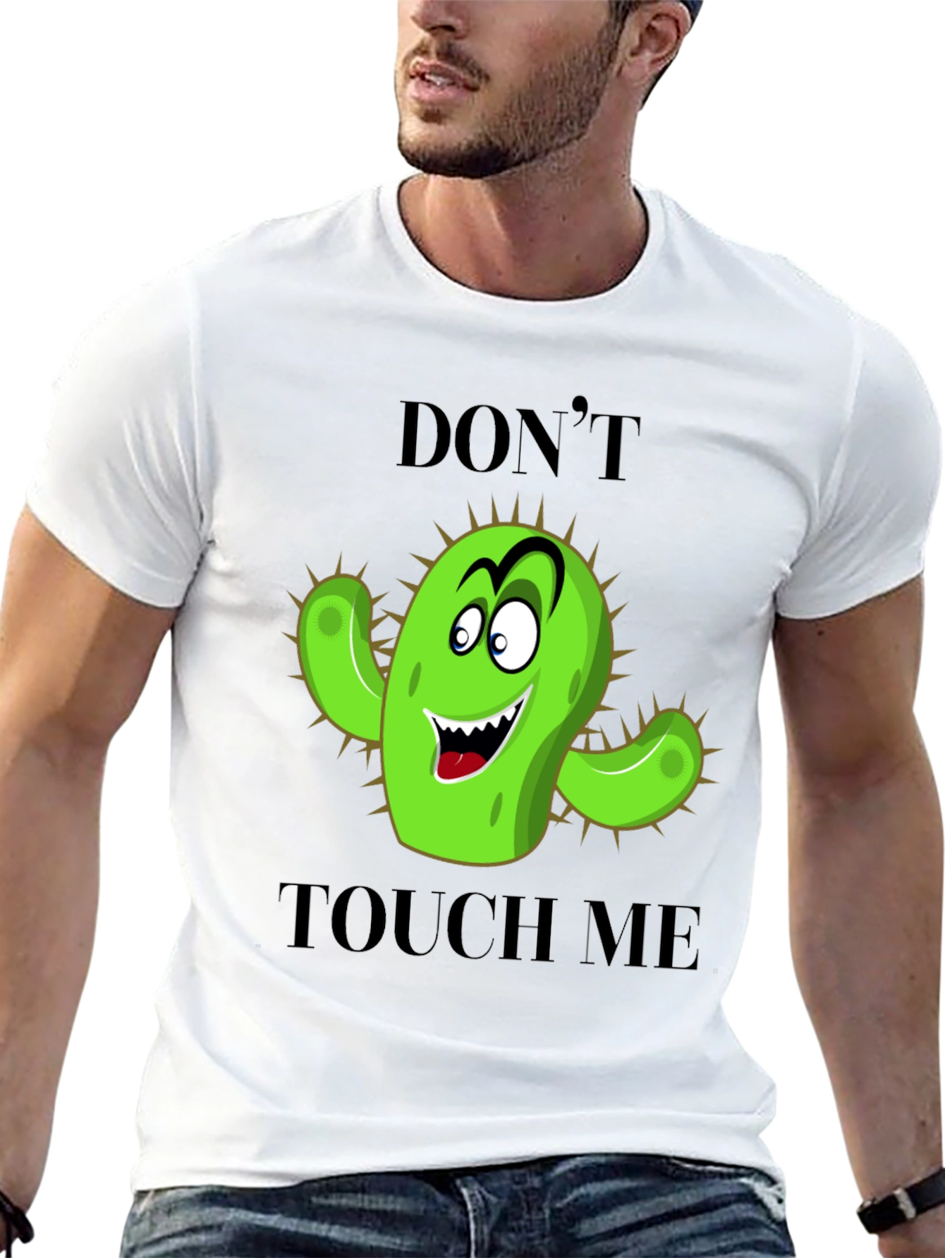 Dont Touch Me Cactus Graphic Tee
