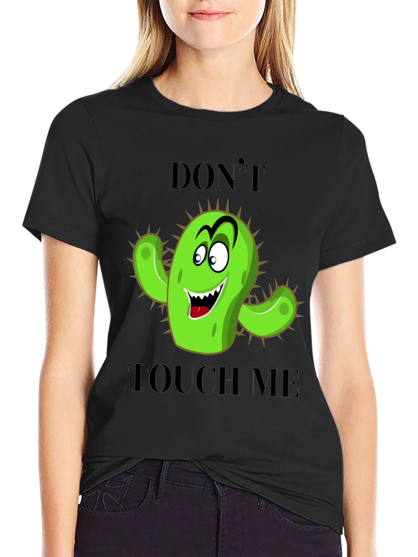 Dont Touch Me Cactus Graphic Tee