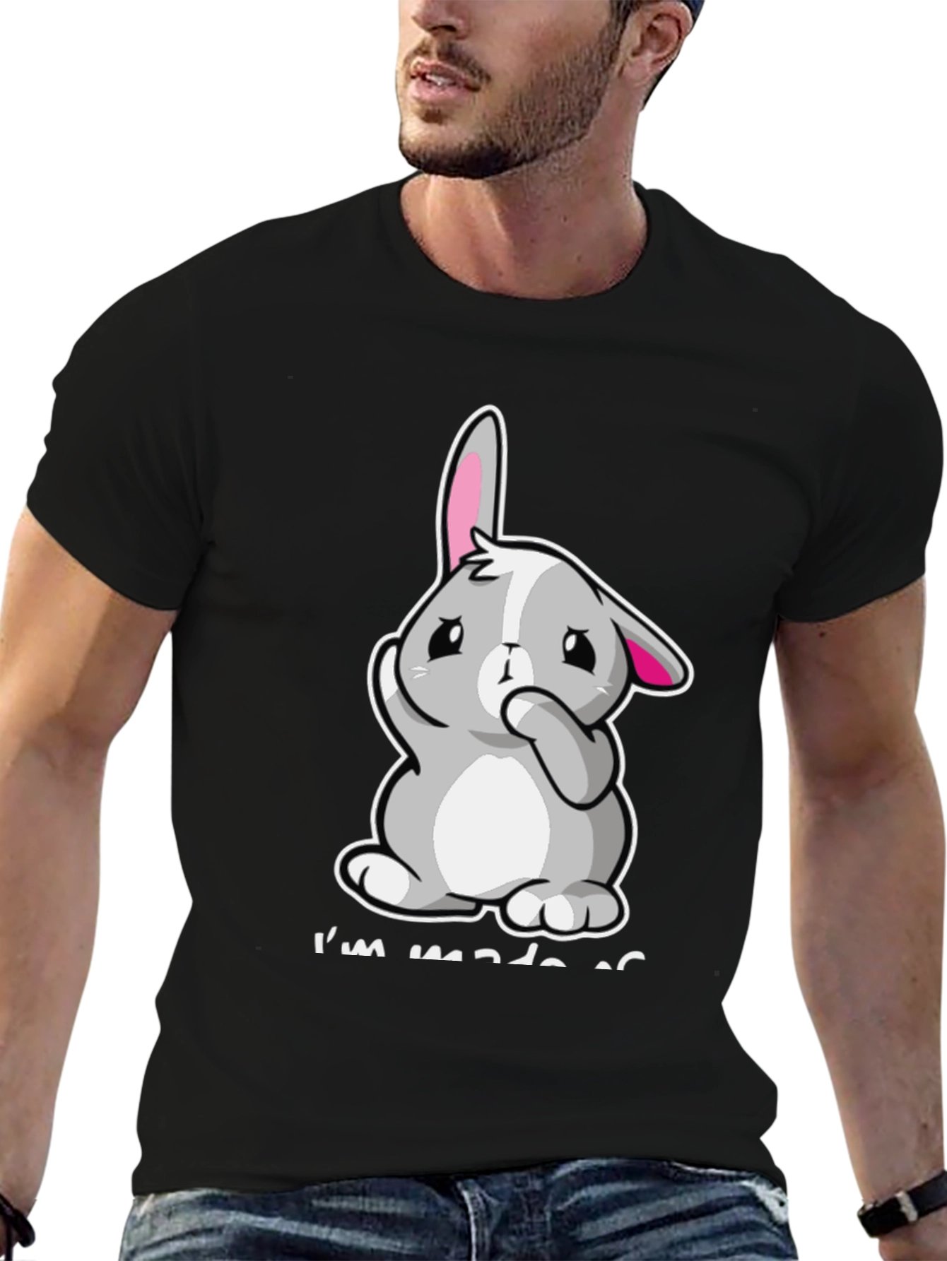 Cute Bunny T-Shirt - Im Made of Sass