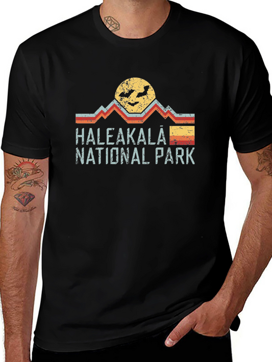 Haleakalā National Park Retro Graphic T-Shirt