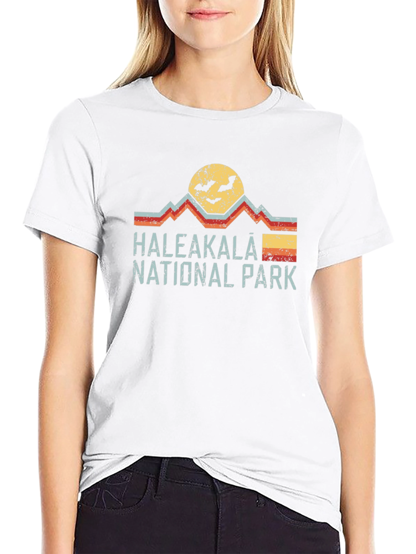 Haleakalā National Park Retro Graphic T-Shirt